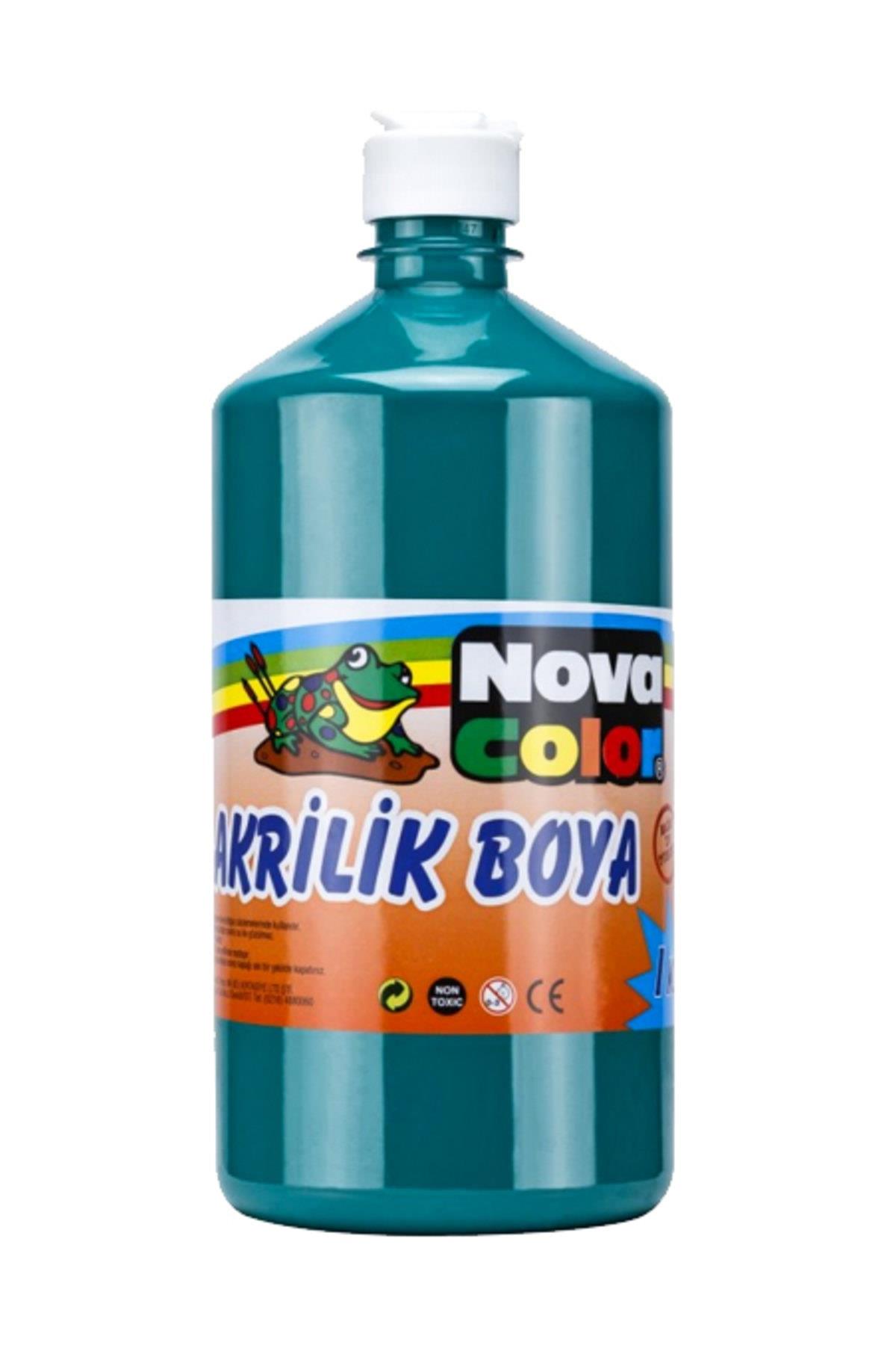 Nova Color Akrilik Boya 1 KG Yeşil NC-224