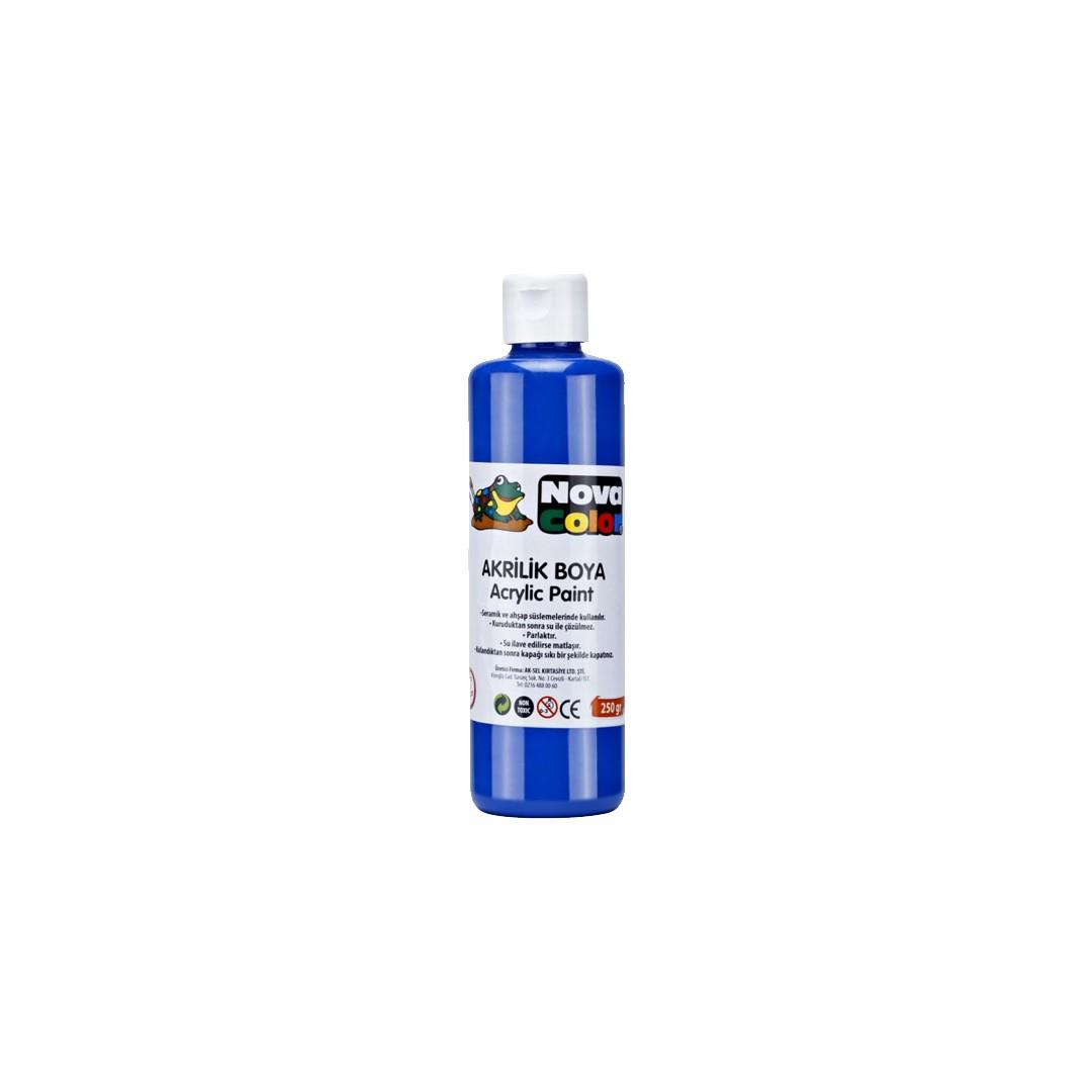 Nova Color Akrilik Boya 250 GR Mavi NC-432