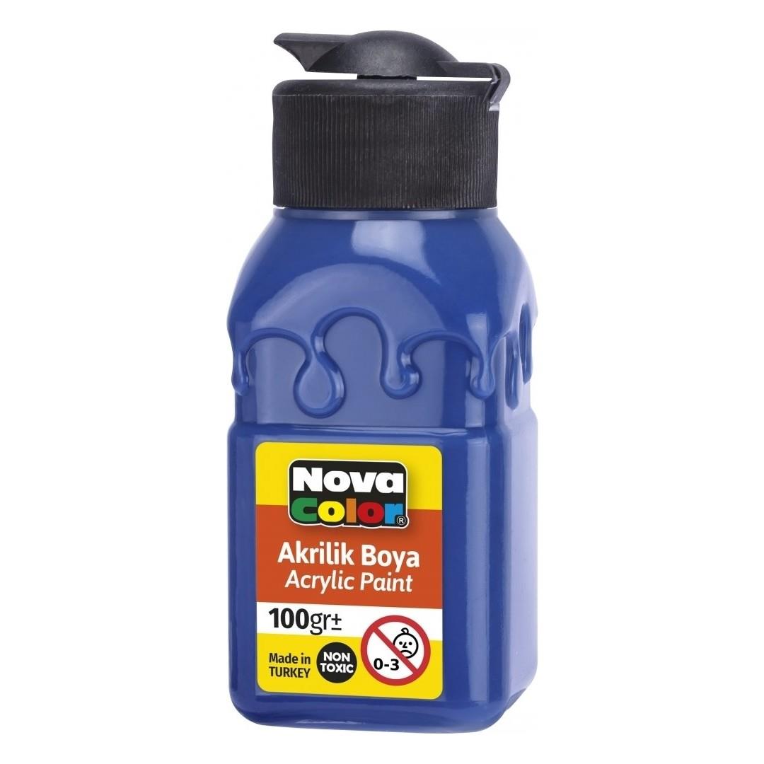 Nova Color Akrilik Boya Şişe 100 Cc Lacivert Nc-2026