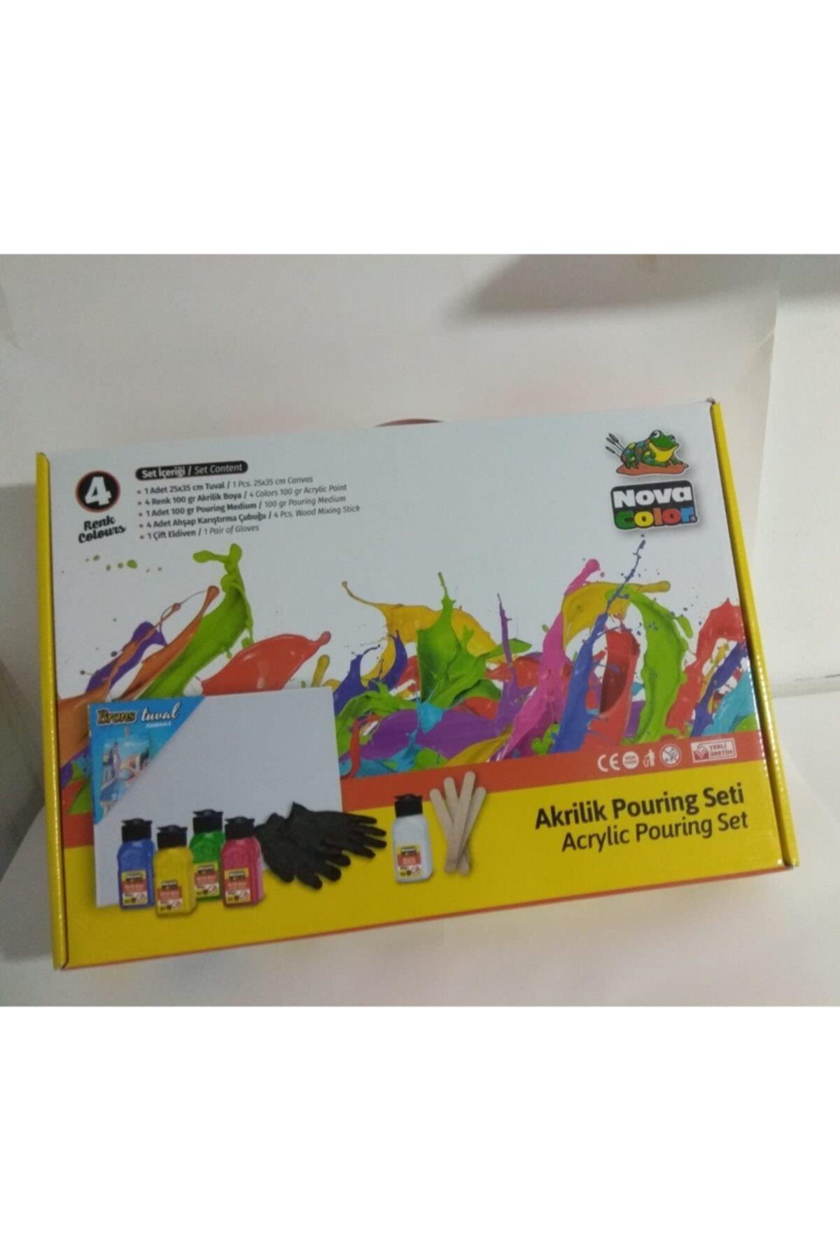 Nova Color Pouring Set Karadeniz 4 Renk