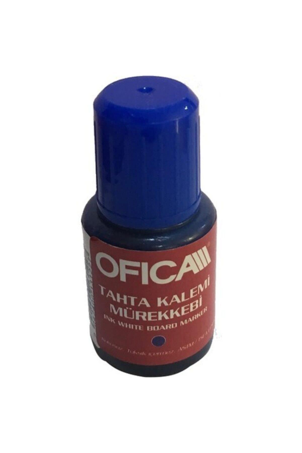 Ofica Mavi Tahta Kalem Mürekkebi 20 ml Mavi Fmm-05m (12 Li Kutu