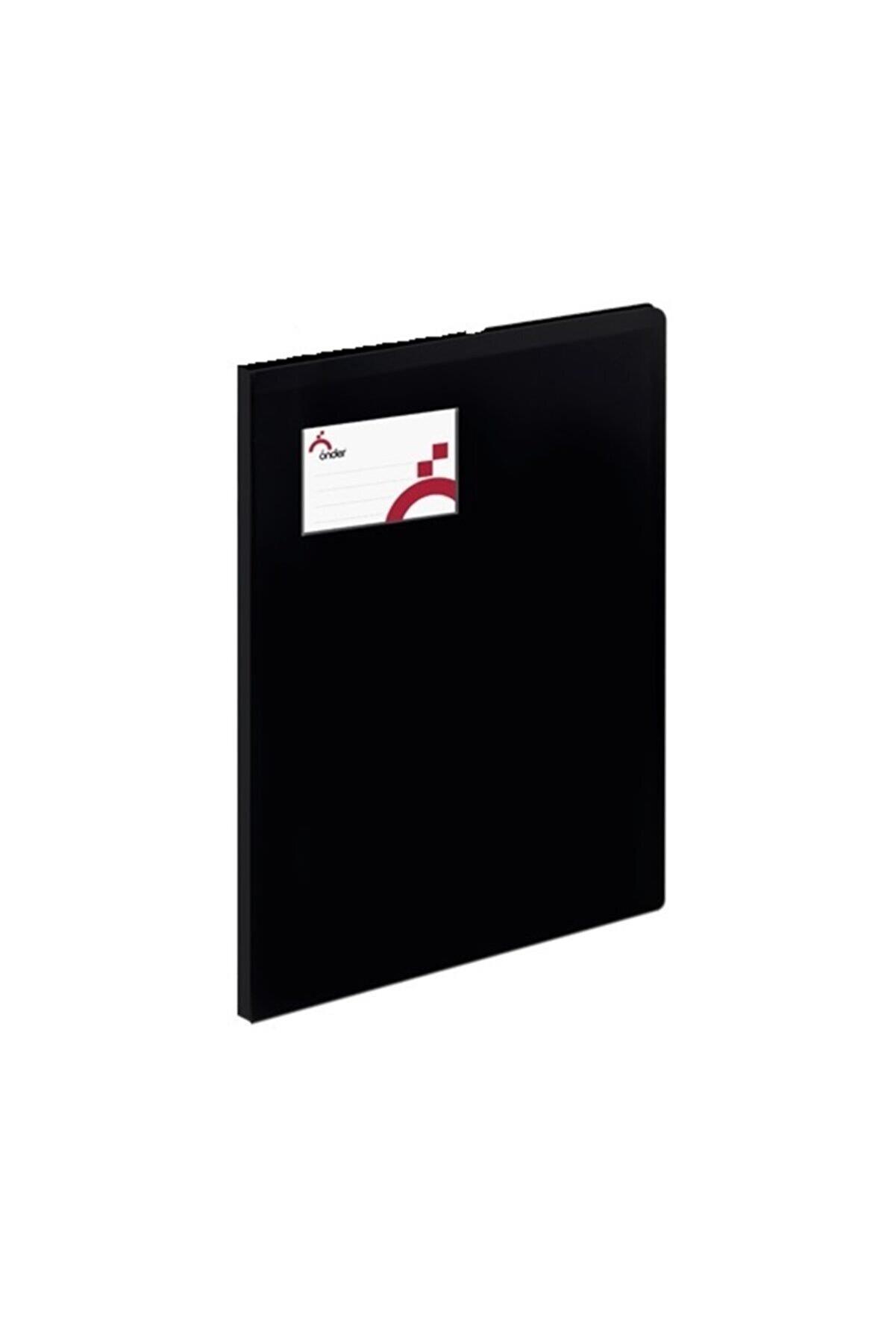 Önder Katalog (Sunum) Dosyası PP A3 40 Lı Siyah