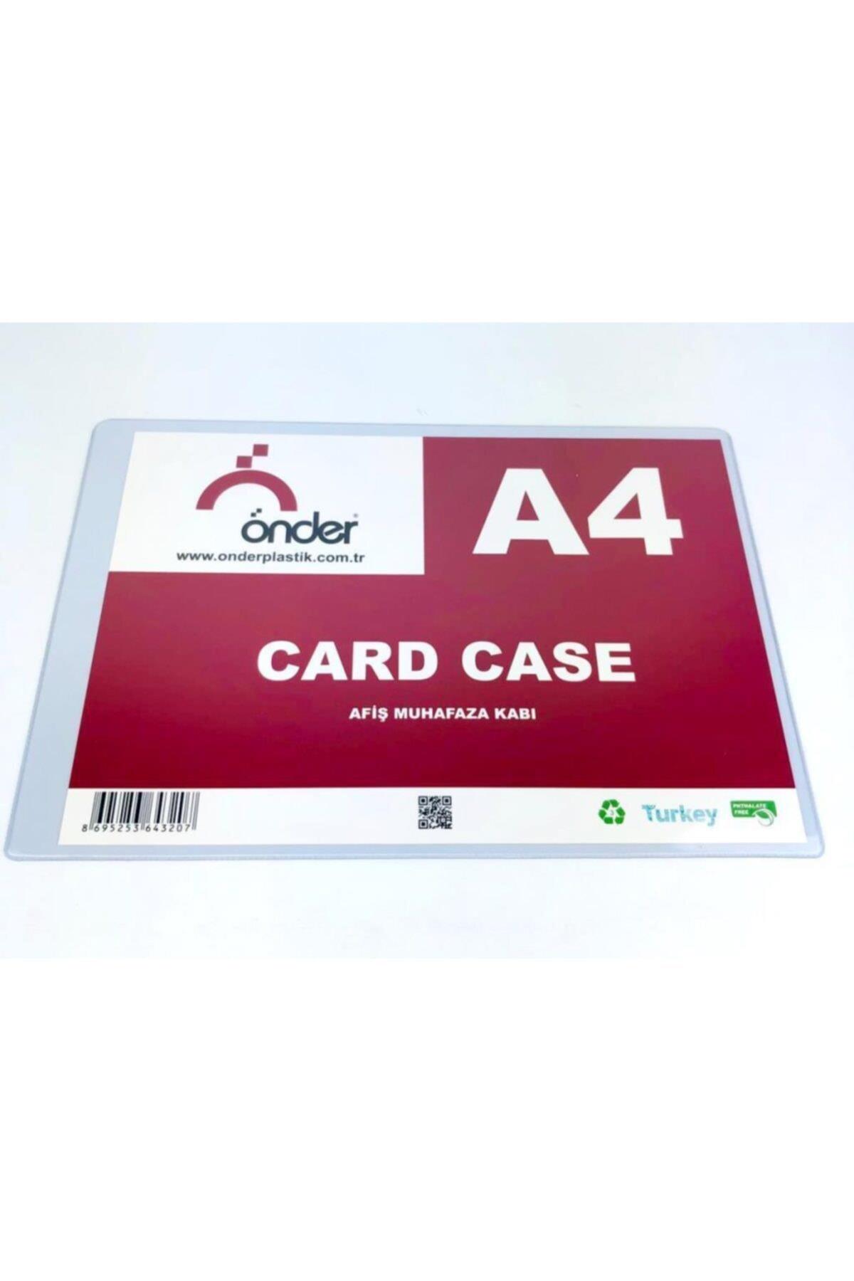 Önder Tabela Poşeti (Afiş Muhafaza Kabı) Asetat A4 (10 Lu Paket)