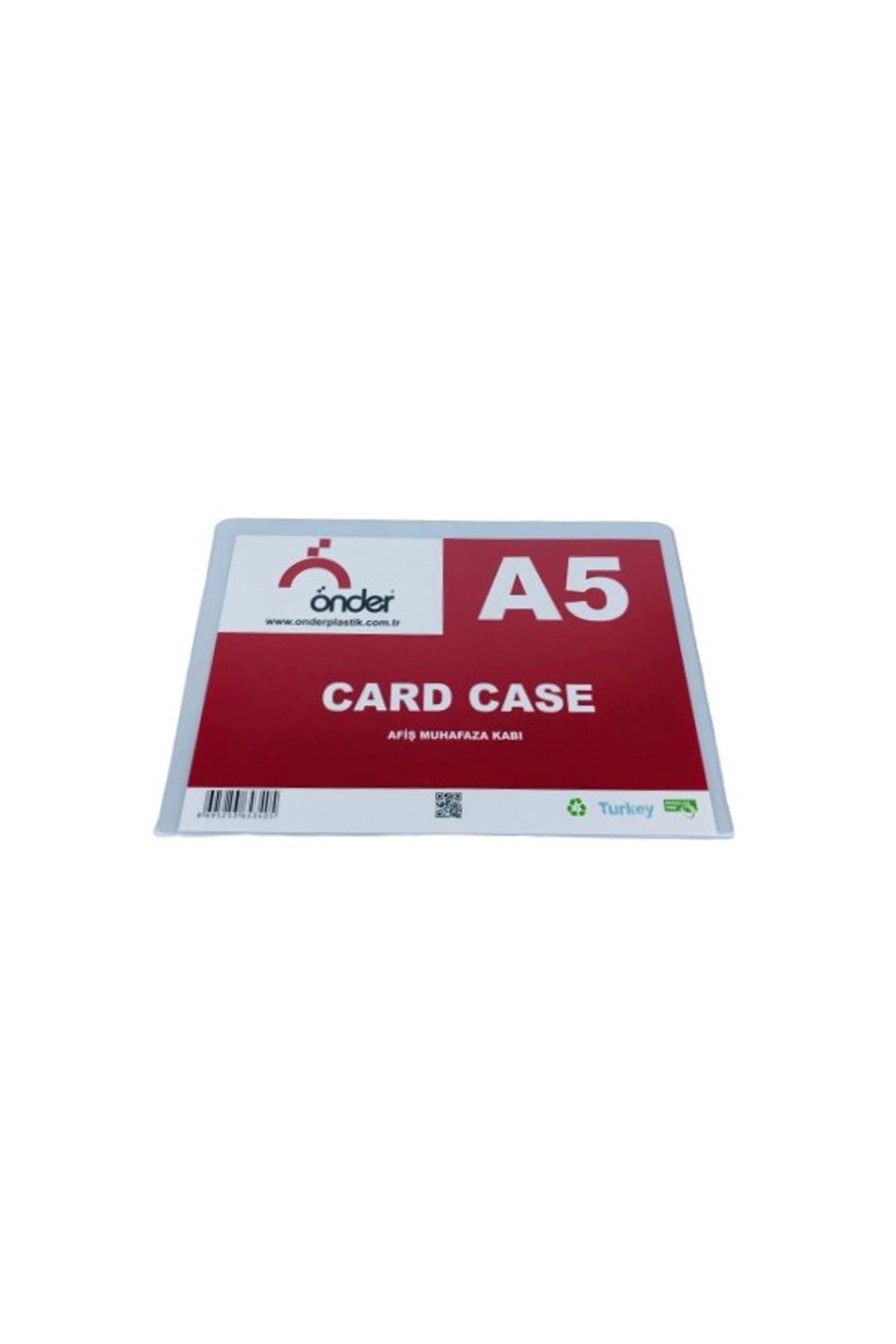Önder Tabela Poşeti (Afiş Muhafaza Kabı) Asetat A5 (10 Lu Paket)