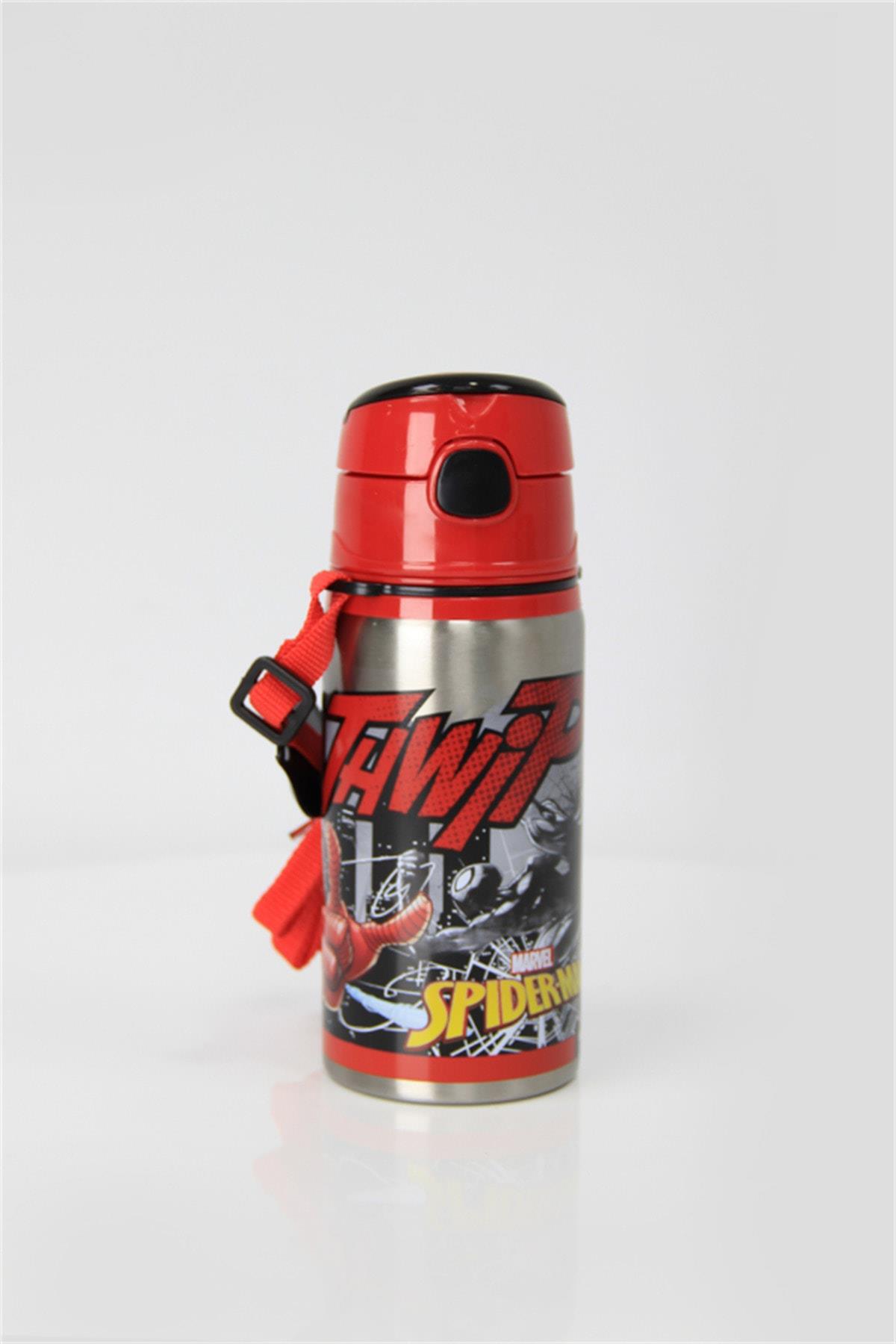 Otto Spiderman Çelik Matara Salto 500 Ml Thwip Spiderman Çelik Suluk