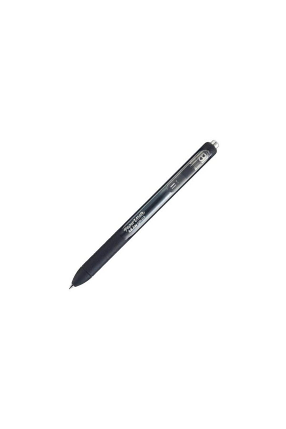 Paper Mate Inkjoy Gel Üstten Basmalı Jel Tükenmez Kalem Siyah (12 Li Paket)