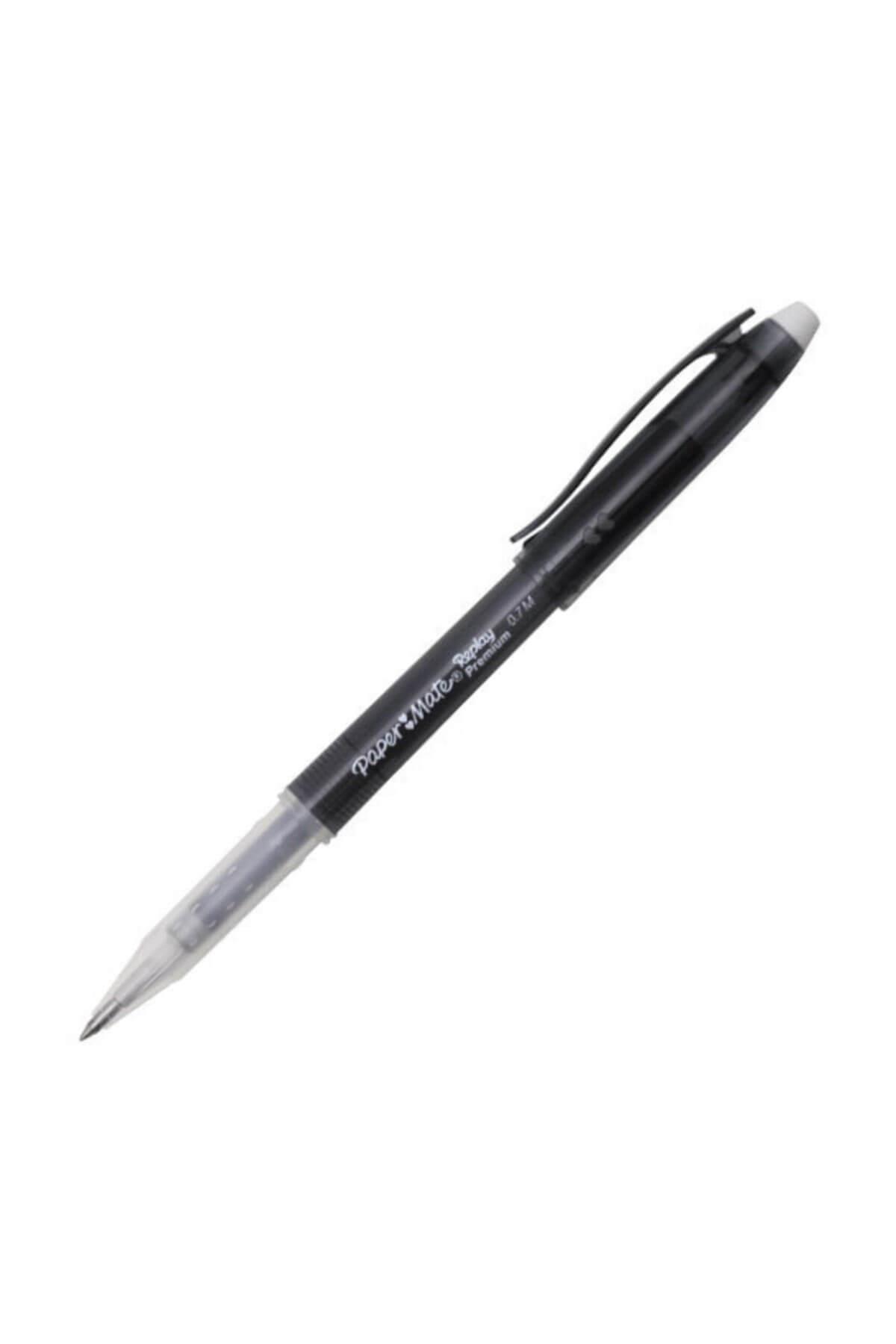 Paper Mate Roller Kalem Replay Premium Jel 0.7 MM Silinebilir Siyah 1901322