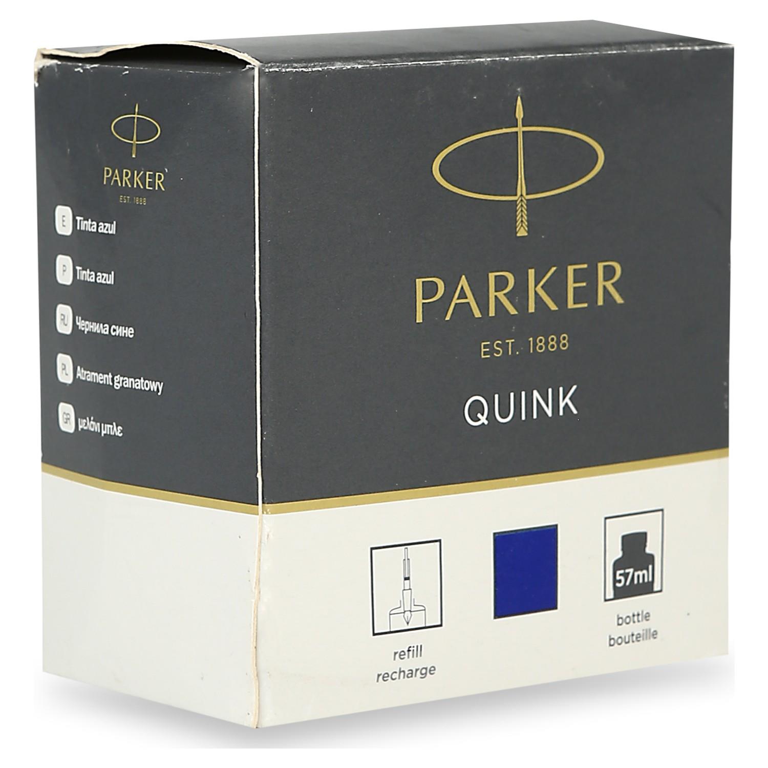 Parker Dolma Kalem Mürekkebi Quink 57 ML Mavi 1950376