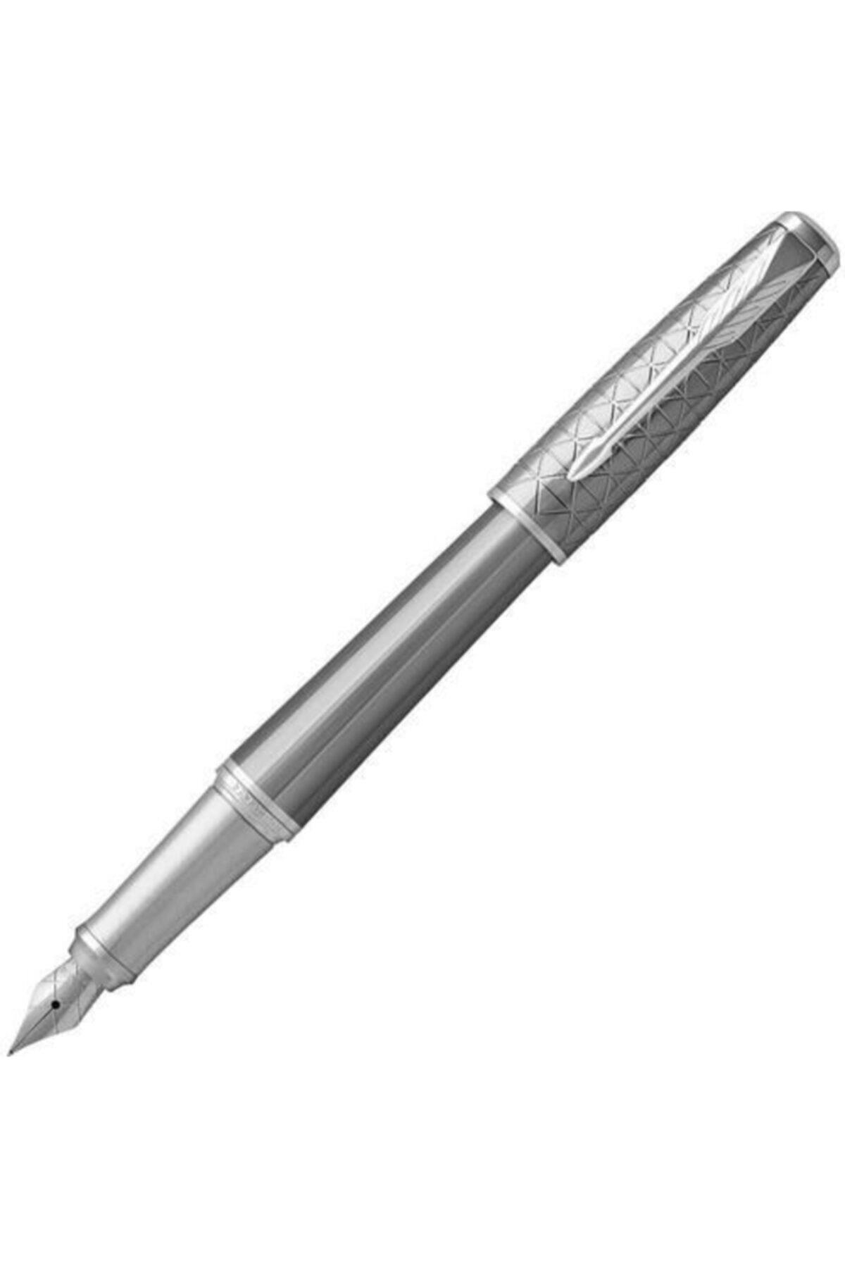 Parker Dolma Kalem Urban Premium Gümüş Yaldız Gri CT Dolma Kalemi