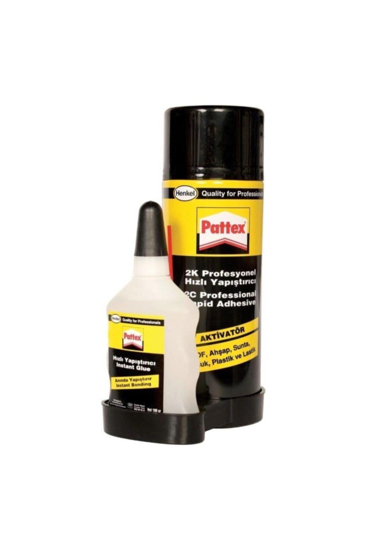 Pattex Sprey Hızlı Yapıştırıcı MDF Aktivatör 400 ML + 100 Gram (24 Adet)