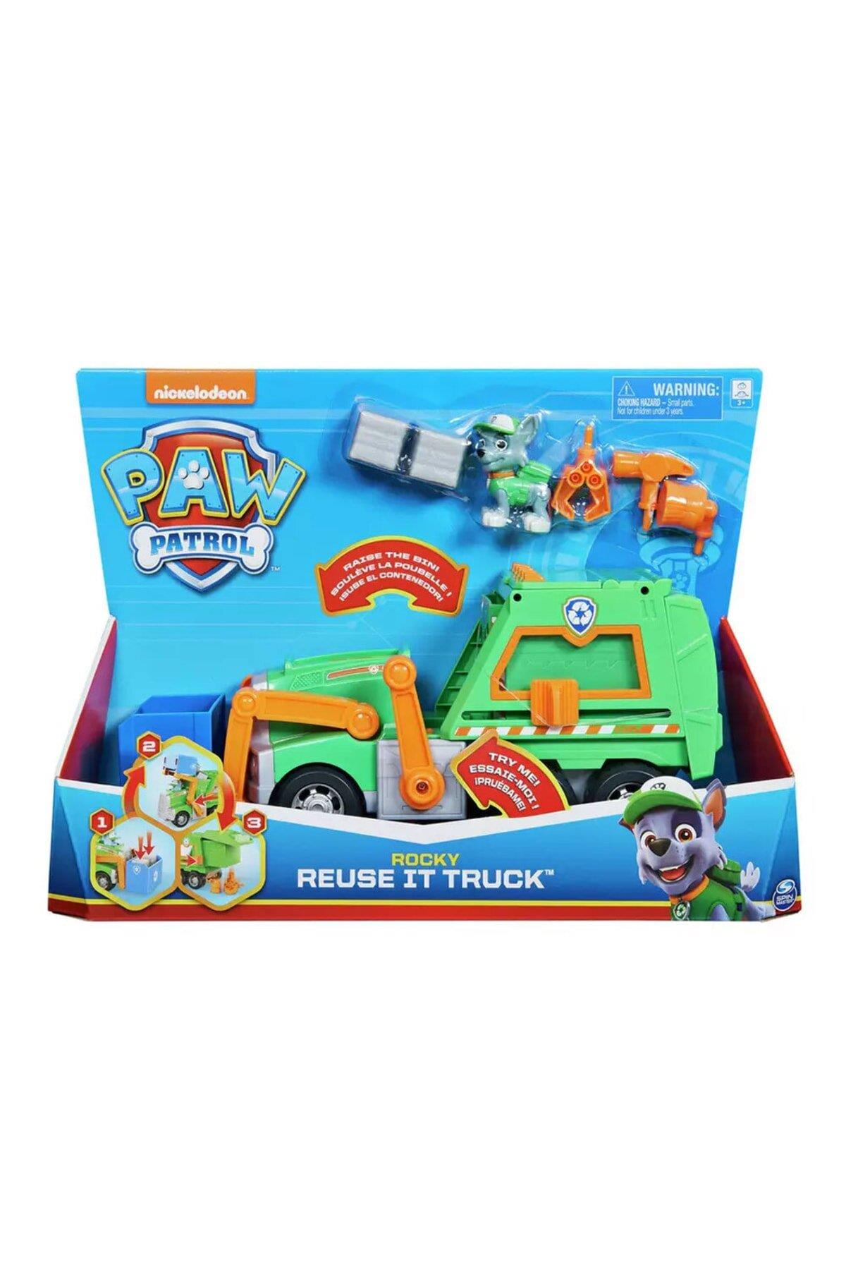 Paw Patrol Rocky Yeniden Kullanılabilir Kamyon