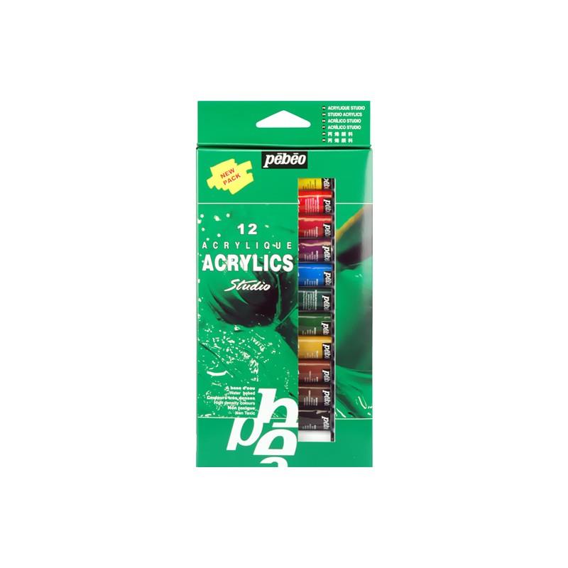 Pebeo Akrilik Boya Tüp 12 Lİ 12 ML 668200