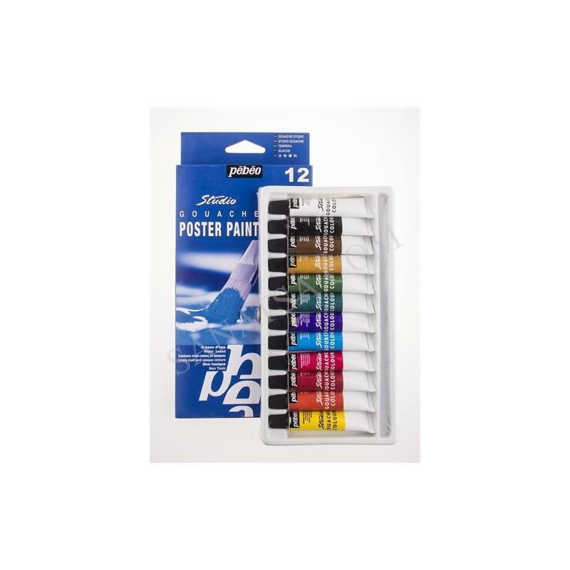 Pebeo Guaj Boya 12 Lİ 12 ML 668300