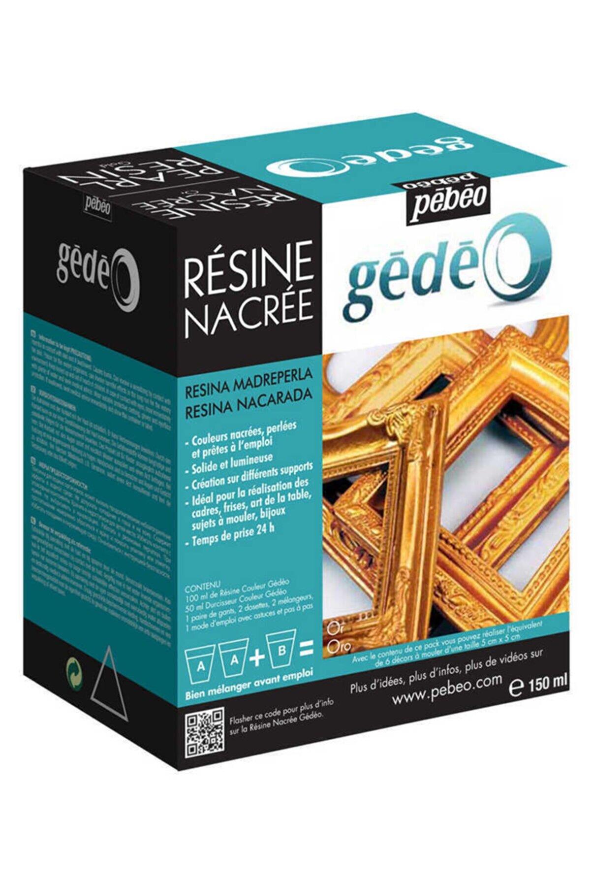 Pebeo Gedeo Altın Sedef Reçine 150 ml Kit