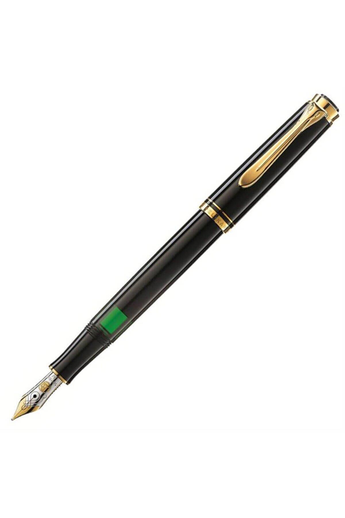 Pelikan Dolma Kalem 14 Ayar Altın Kaplama Uç Siyah M300