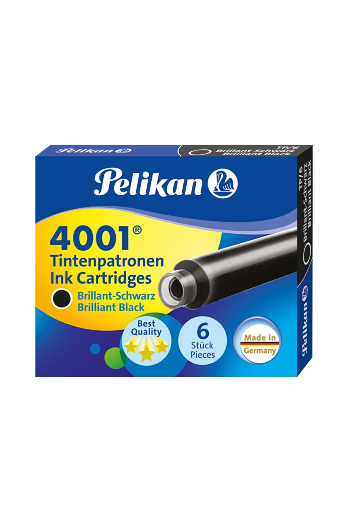 Pelikan Dolma Kalem Kartuşu Küçük Royal Siyah 6 Lı (10 Paket)