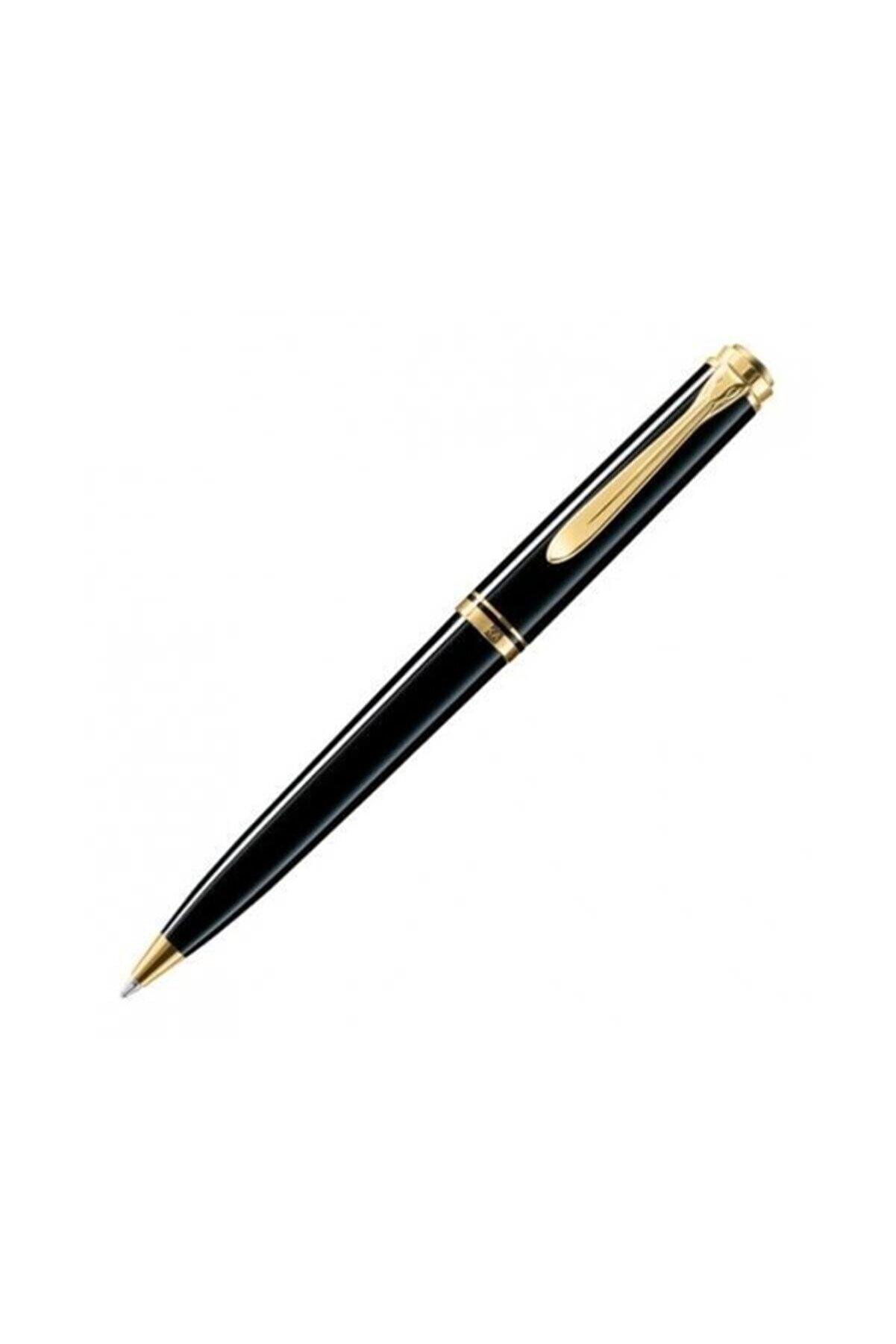 Pelikan 14 Ayar Altın Kaplama Siyah Tükenmez Kalem