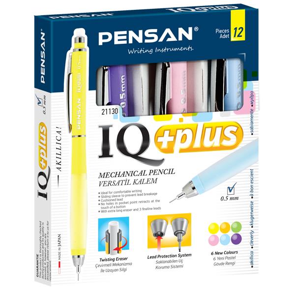 Pensan Versatil Kalem IQ 0.7 MM Uçlu Kalem (12 Li Paket)