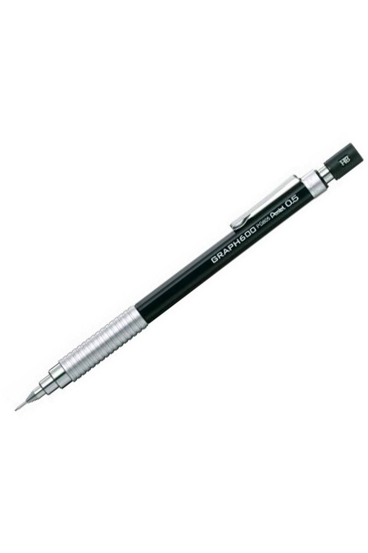 Pentel Çizim Kalemi Graph 600 0.5 MM Siyah PG605-A