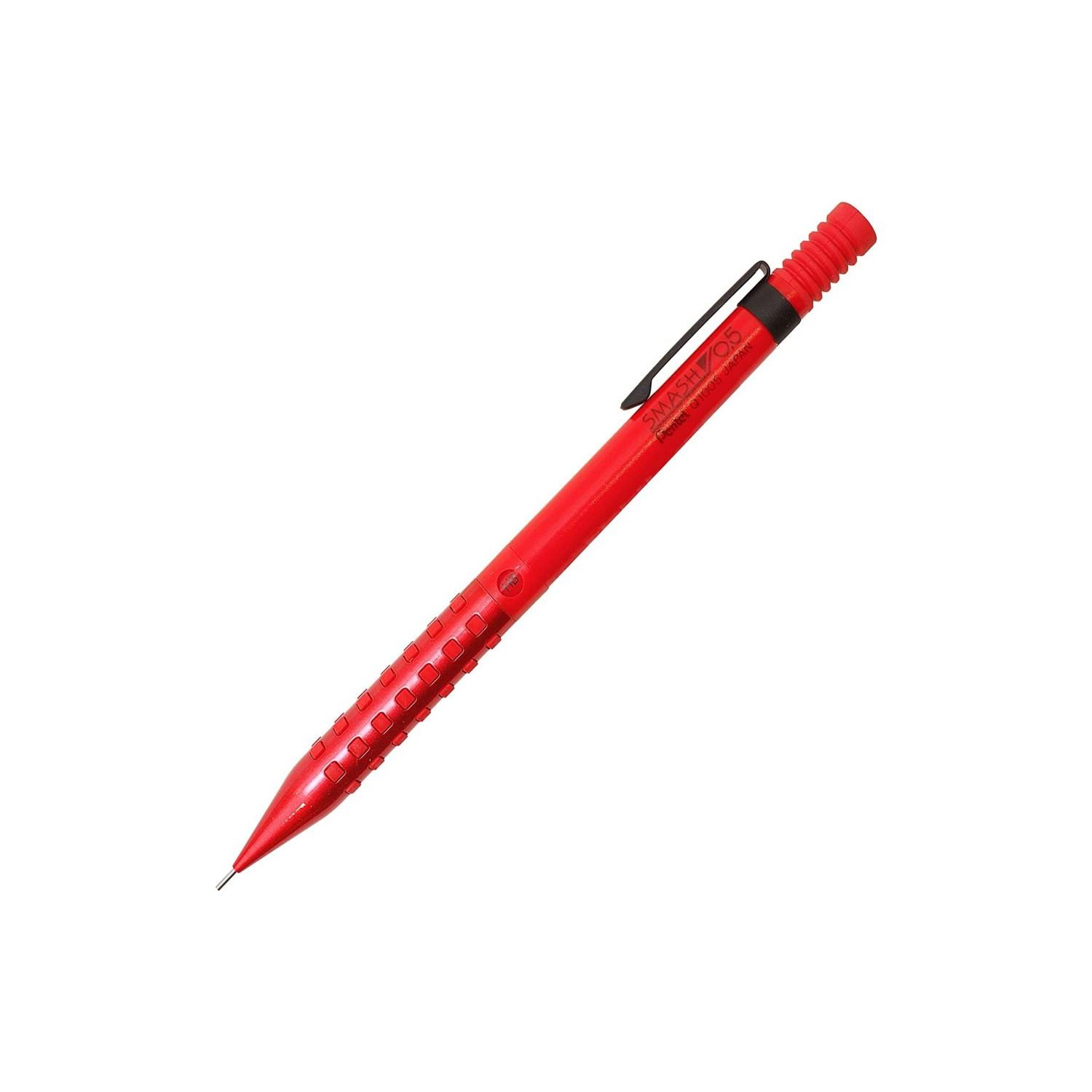 Pentel Mat Kırmızı Gövde Teknik Çizim Ve Yazı İçin Versatil 0.5 Mm Uçlu Kalem