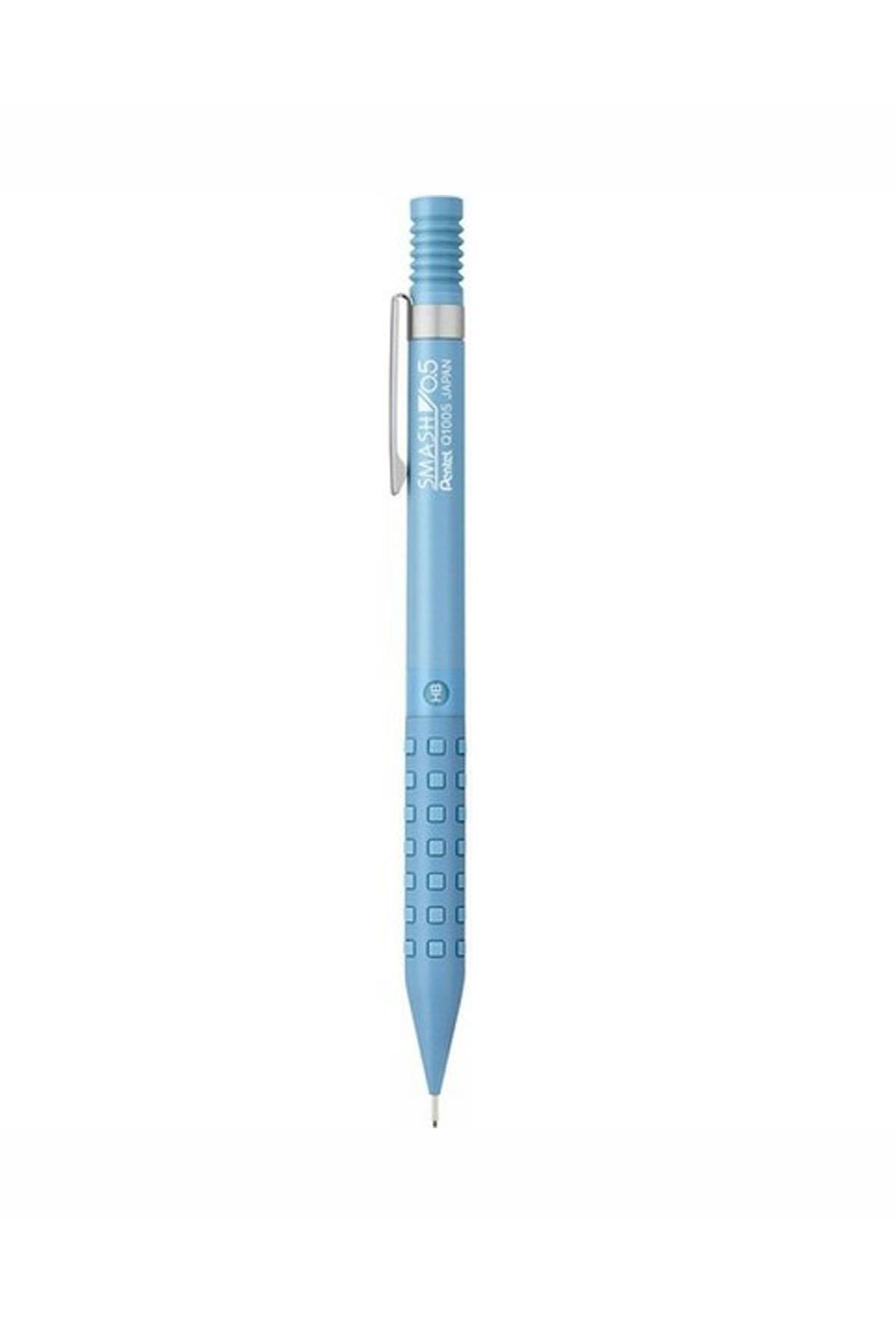 Pentel Q1005 Teknik Çizim Kalemi 0.5 mm Mat Mavi