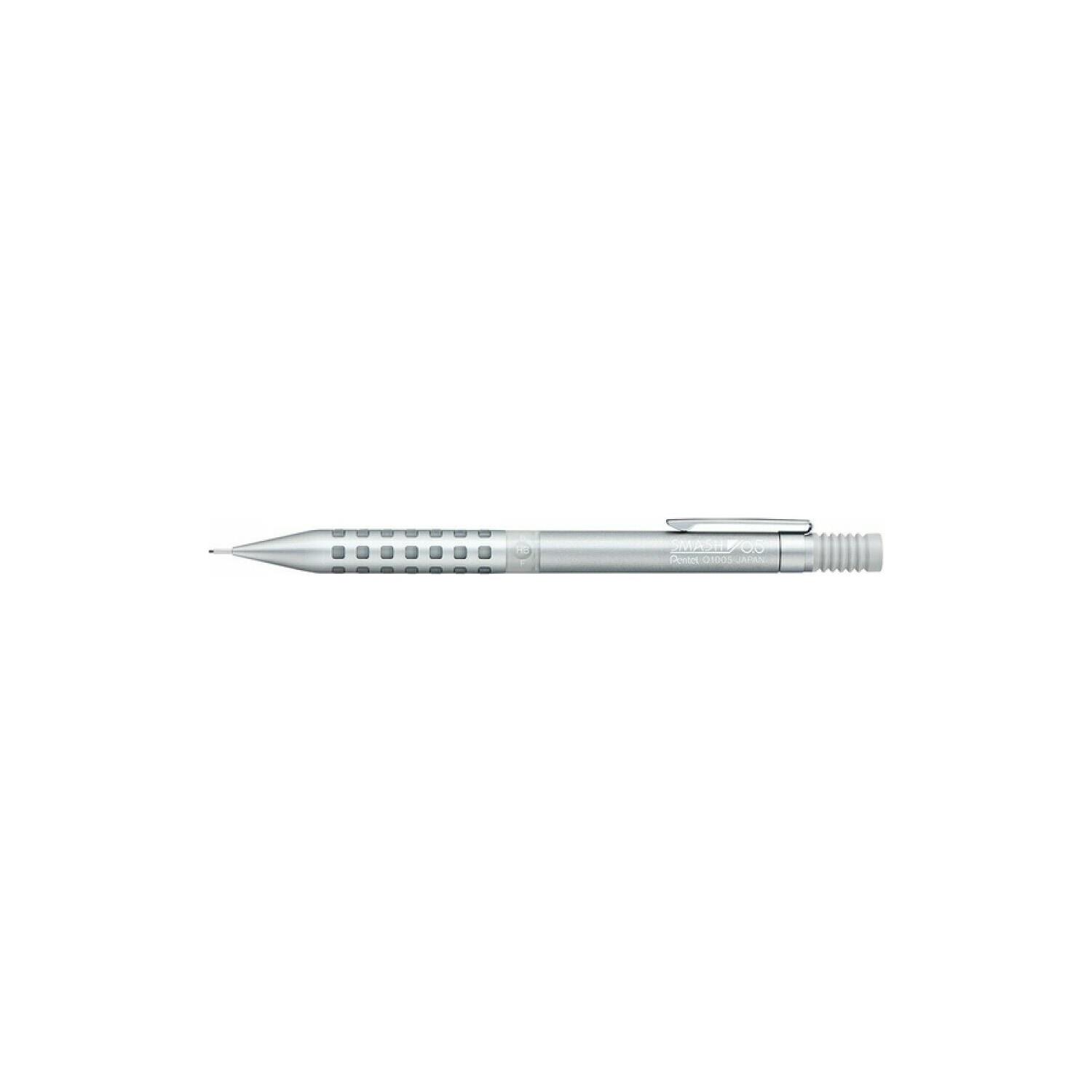 Pentel Teknik Çizim Ve Yazı Versatili 0.5 metalik Gri Gövde Teknik Çizim Kalemi