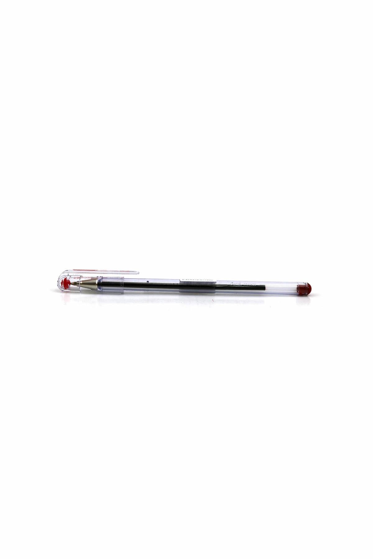 Pentel Yağ Bazlı Kırmızı Tükenmez Kalem Superb 0.7 Mm Yağ Bazlı Roller Kalem Kırmızı (12 Li Paket)