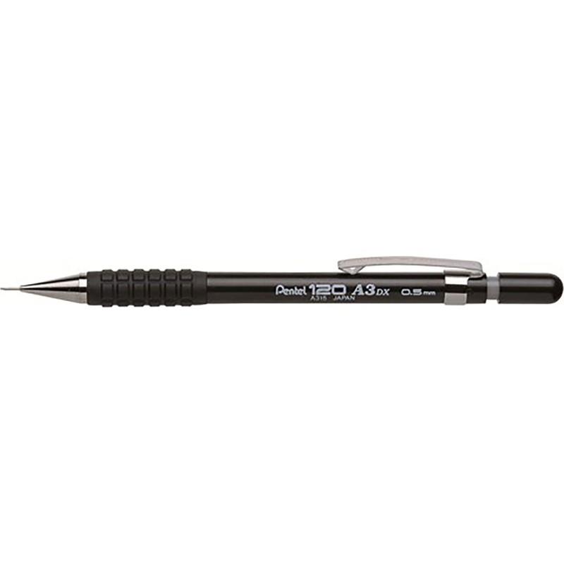 Pentel Versatil Kalem 120 A3DX 0.5 MM Siyah A315-A
