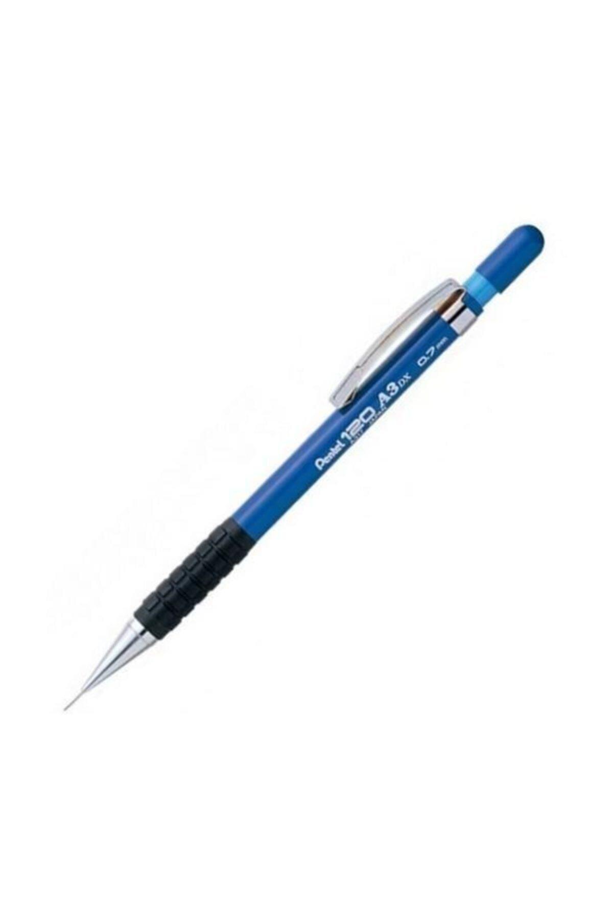 Pentel Versatil Kalem  Genel Kullanım İçin Tutaçlı 0.7 MM Mavi A317-C