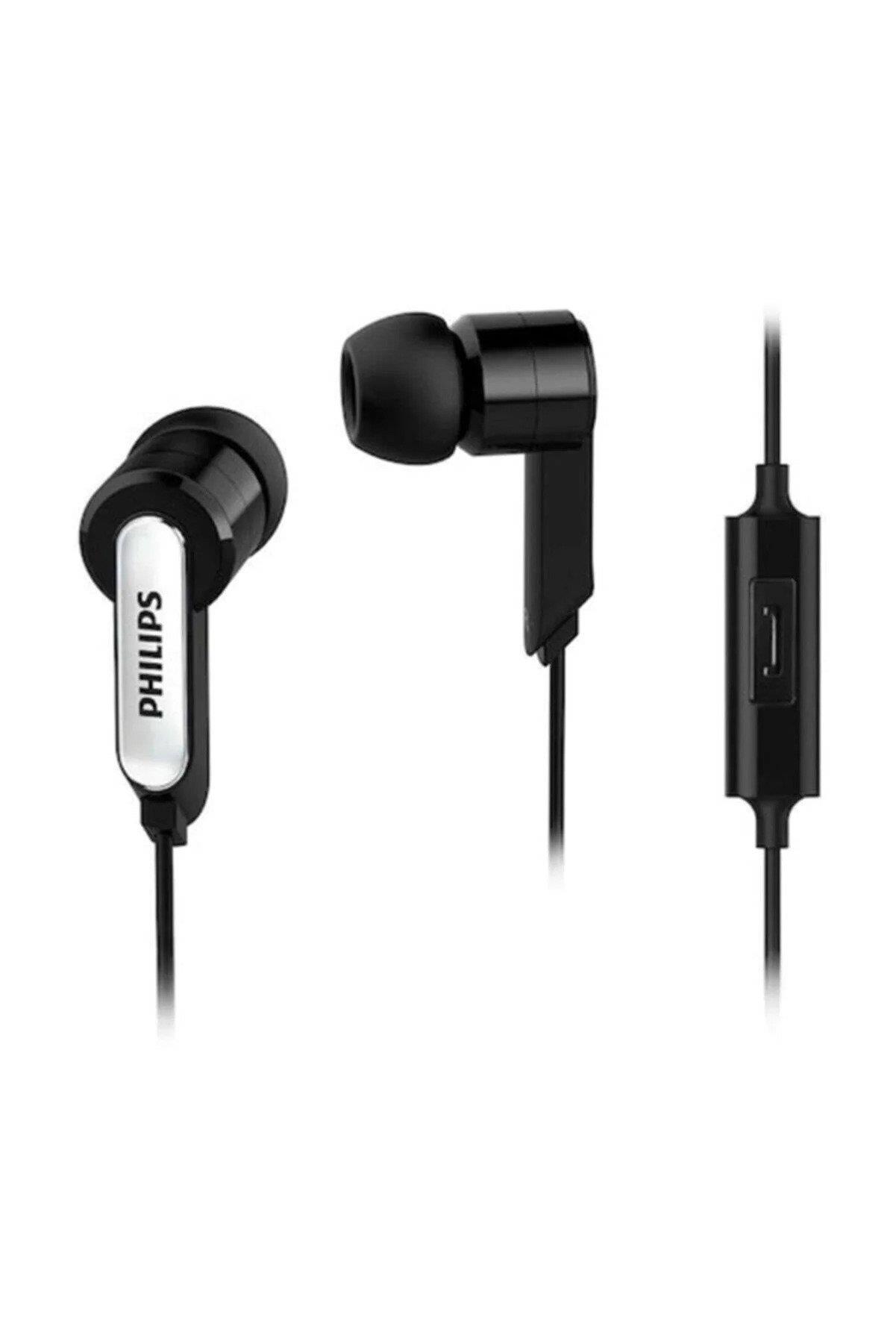 Philips Kablolu Kulak İçi Mikrofonlu Kulaklık Siyah Kulak İçi Kulaklık