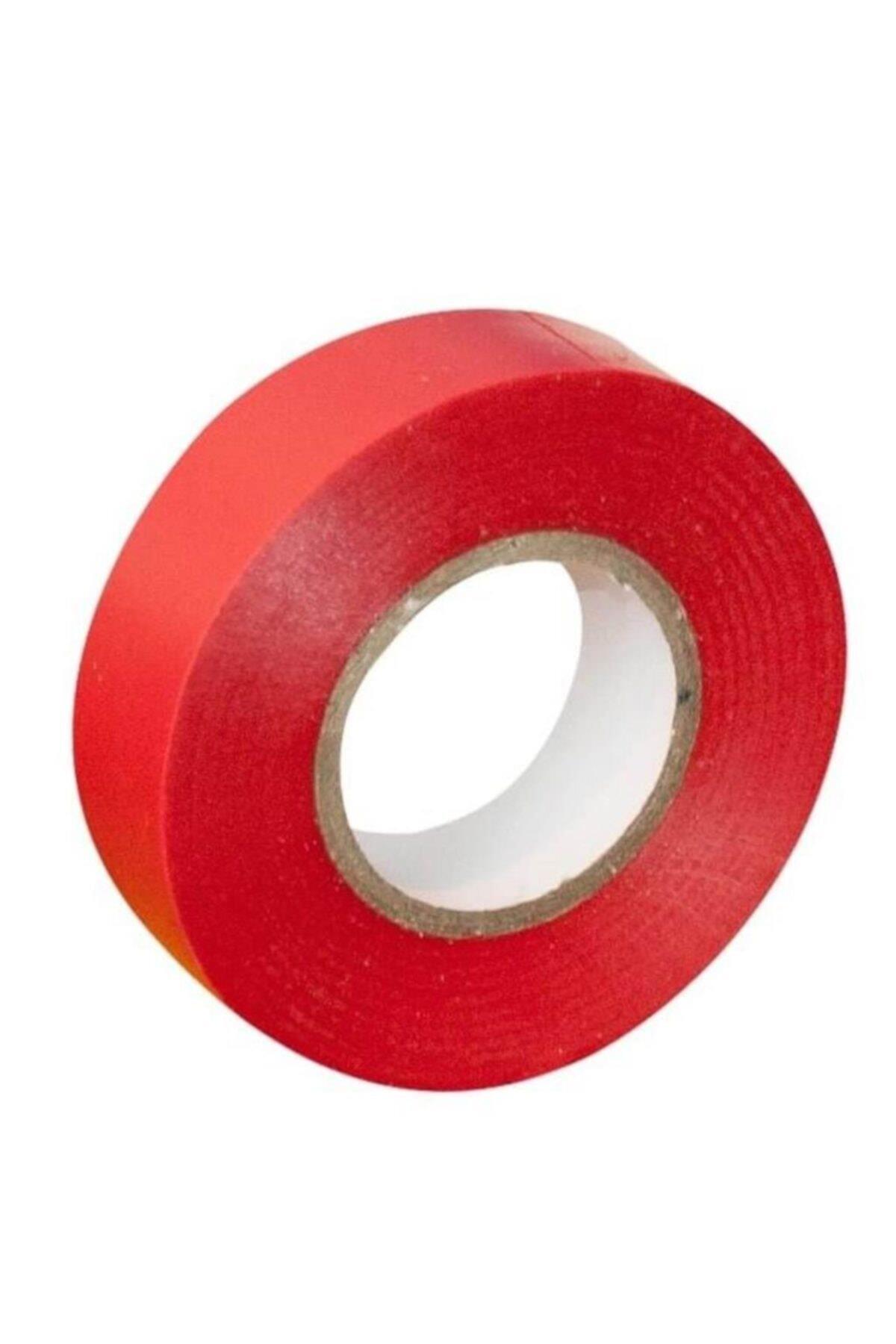 Picador Elektrik Bantı Gold Akrilik Renkli 19 MM x 10 Metre Kırmızı (10 Lu Paket)
