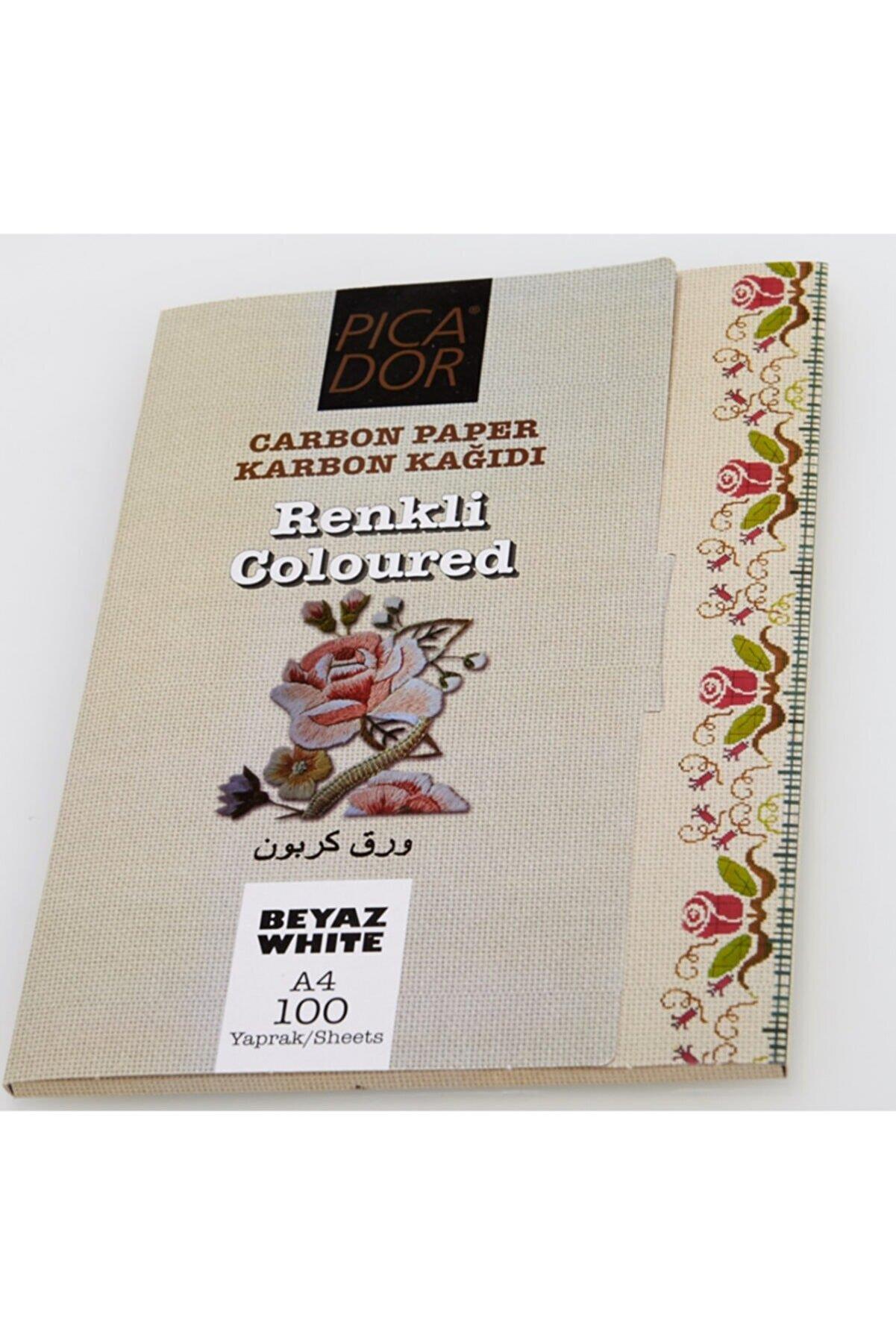 Picador Karbon Kağıdı A4 Beyaz (100 Lü Paket)