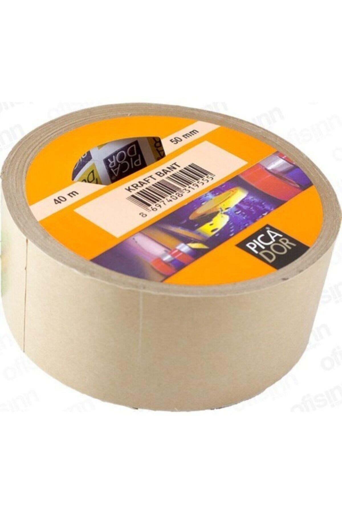 Picador Kraft Kağıt Bant 50 Mm x 40 Metre (6 Lı Paket)