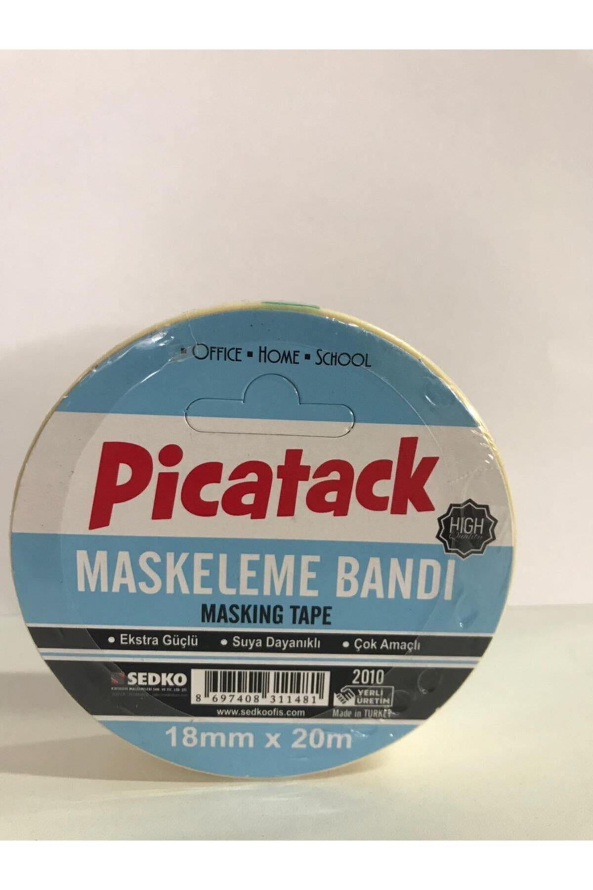 Picador Krepe Maskeleme Kağıt Bantı 18 mm x 20 Metre