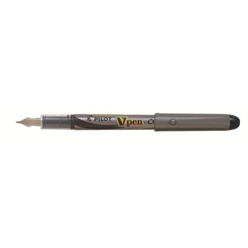 Pilot Dolma Kalem Vpen Silver Siyah (12 Li Paket)