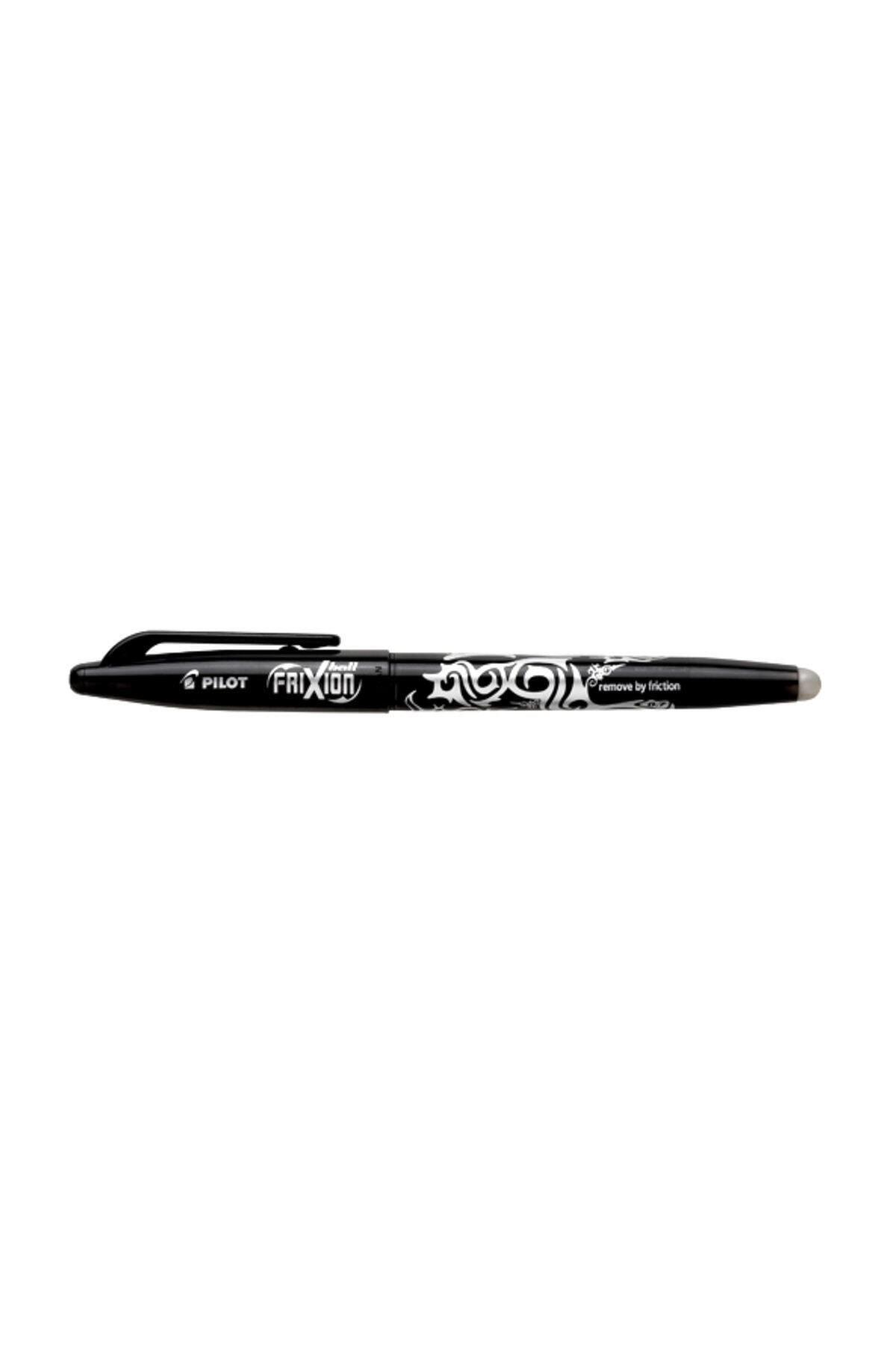 Pilot Roller Kalem Frixion Bilye Uç Silinebilir 0.7 MM Siyah Roller Kalem (12 Li Paket)