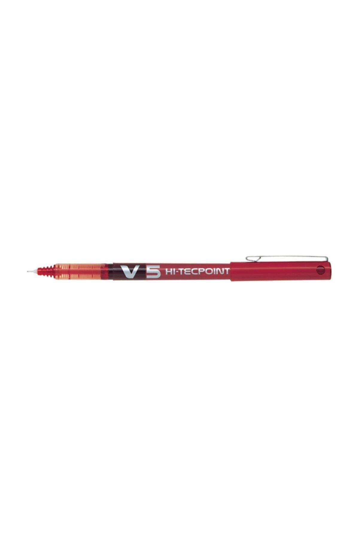 Pilot Roller Kalem Hi-Tecpoint İğne Uç 0.5 MM Kırmızı (12 Li Paket)