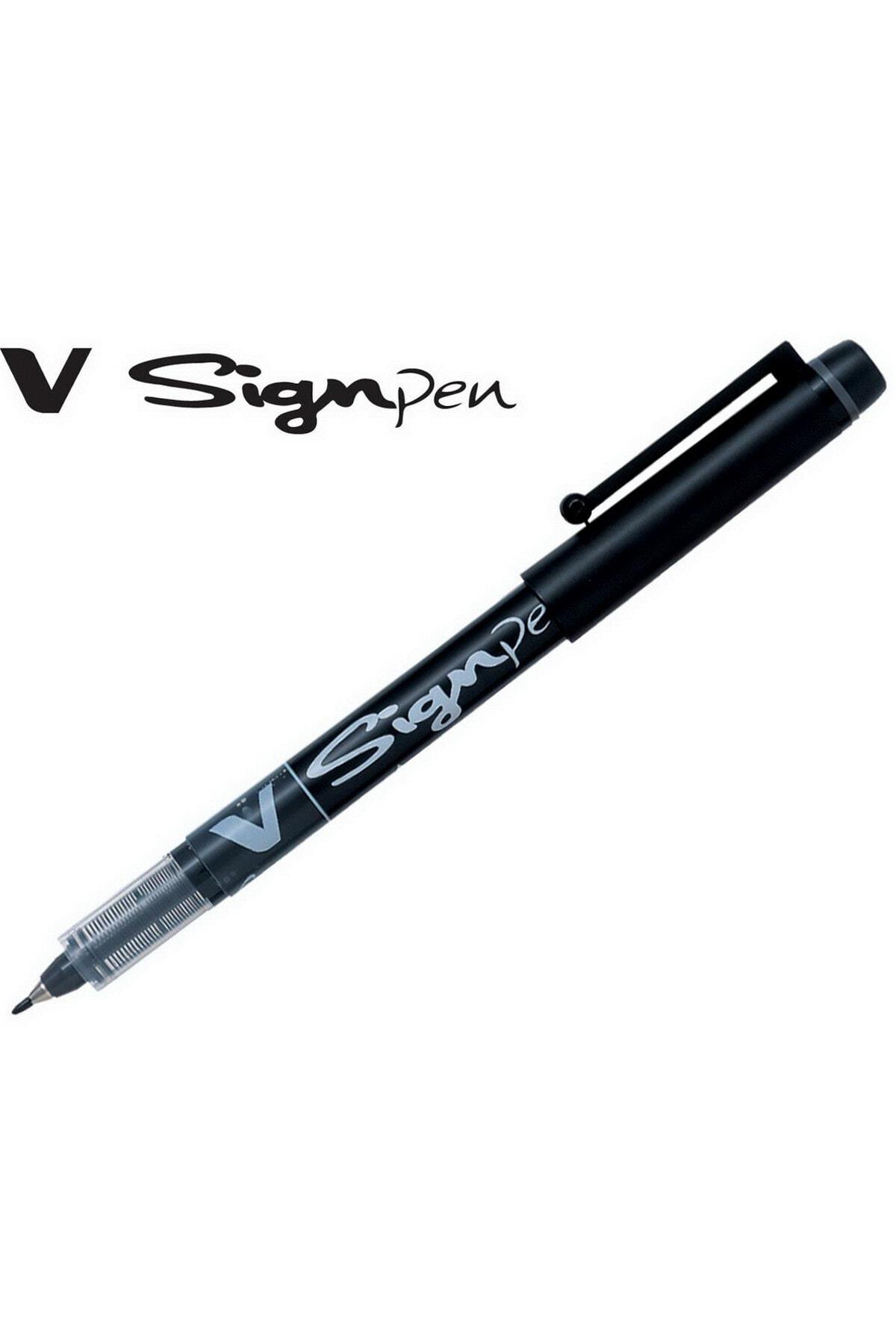 Pilot Roller Kalem Signo Pen İmza Kalemi Siyah SW-VSP-B