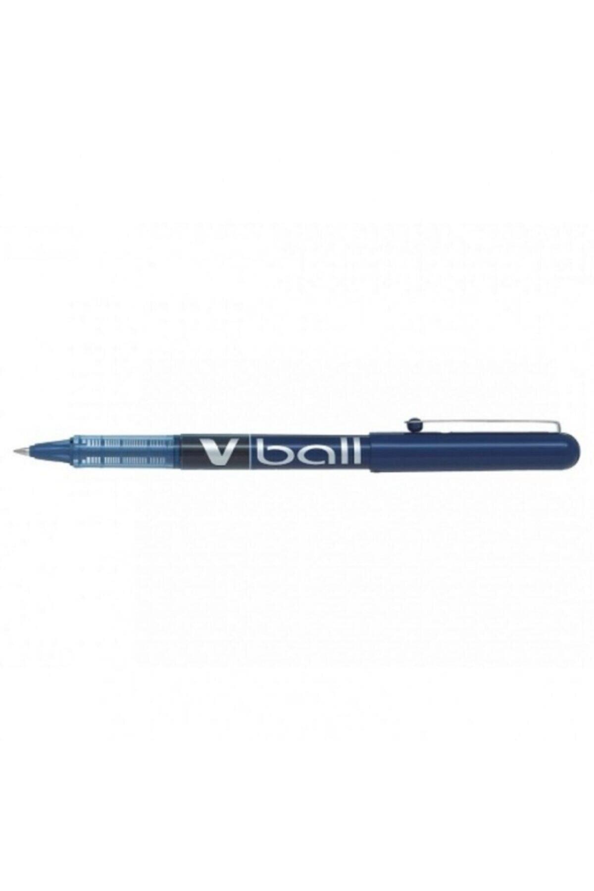 Pilot Roller Kalem V-Ball V System Bilye Uç 0.5 MM Mavi (12 Li Paket)