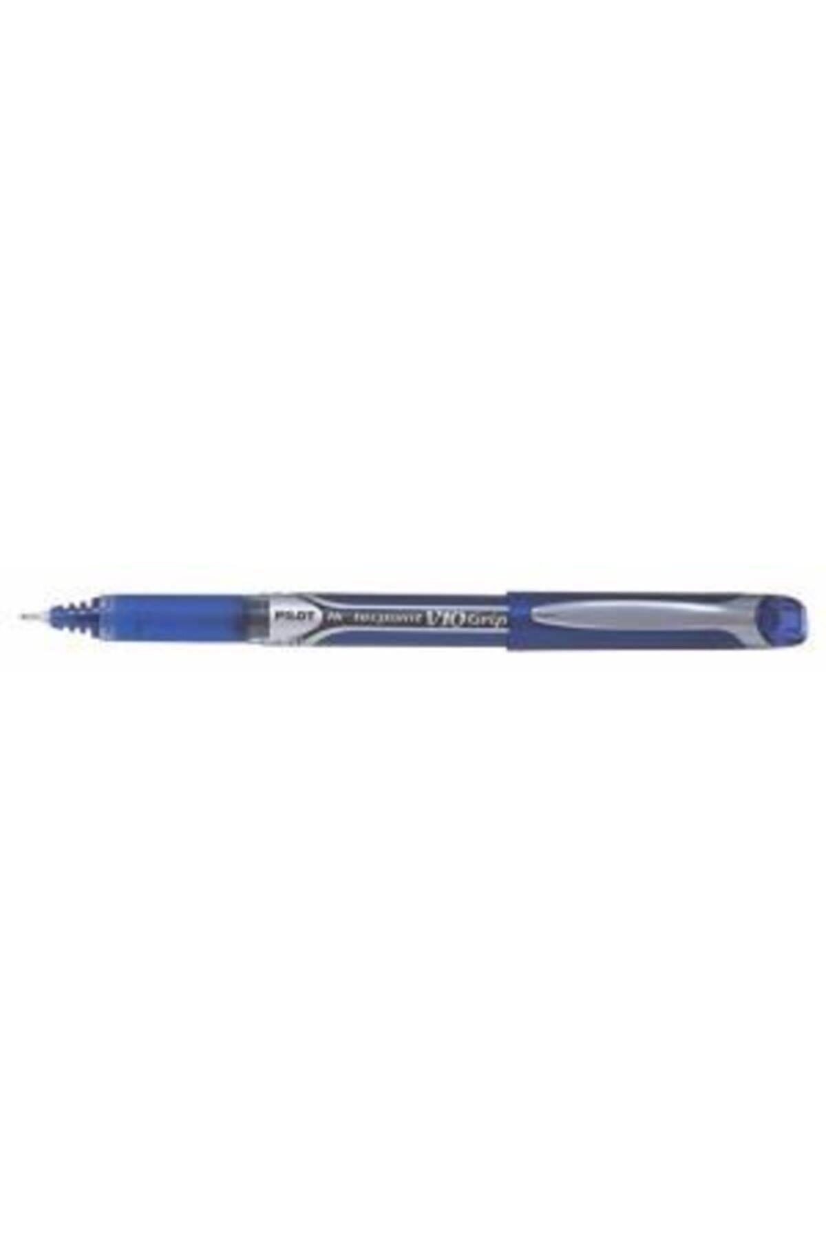 Pilot Roller Kalem V10 Grip 1.0 MM Mavi (12 Li Paket)