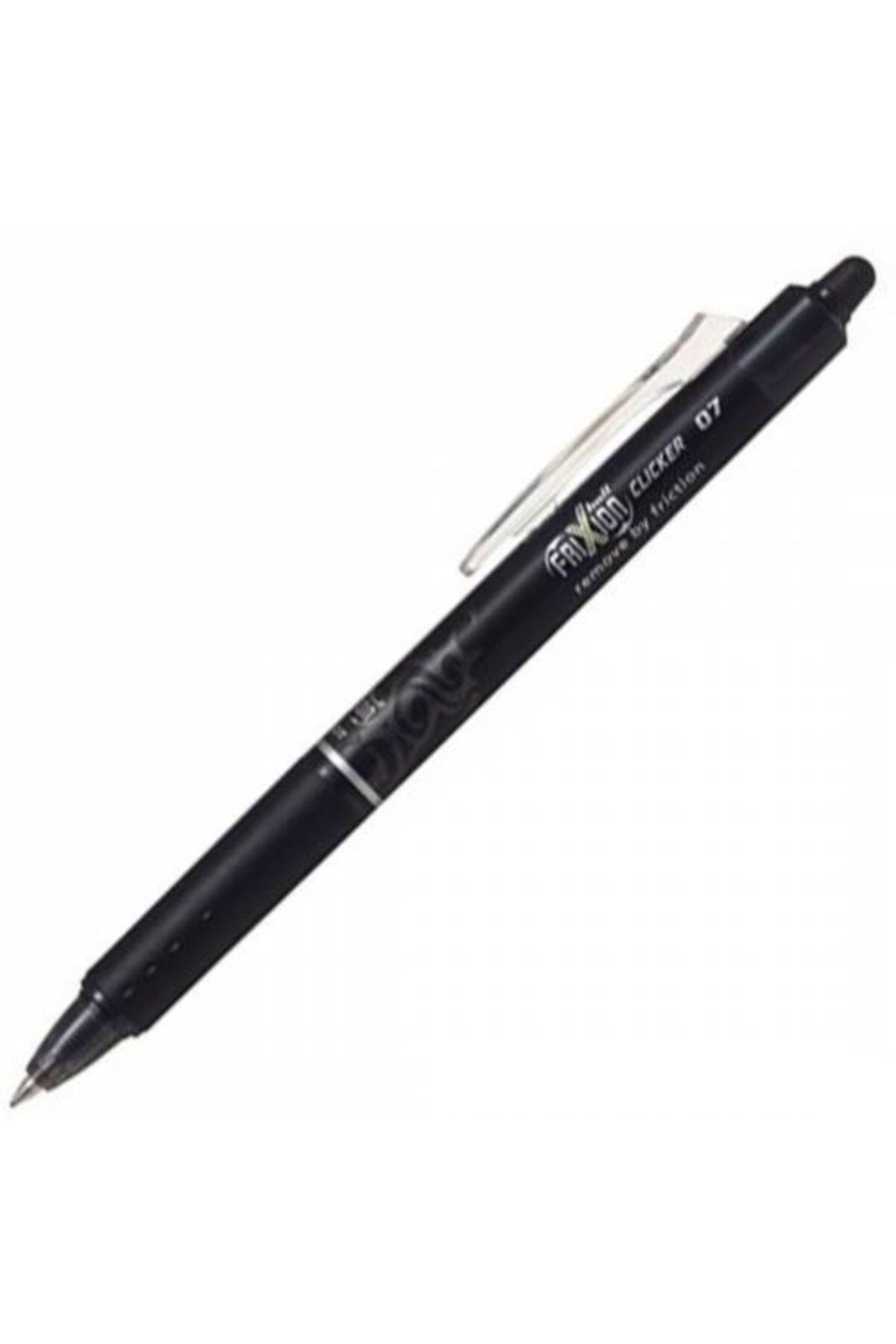 Pilot Tükenmez Kalem Frixion Clicker Bilye Uç Silinebilir 0.7 MM Siyah BLRT-FR7-B
