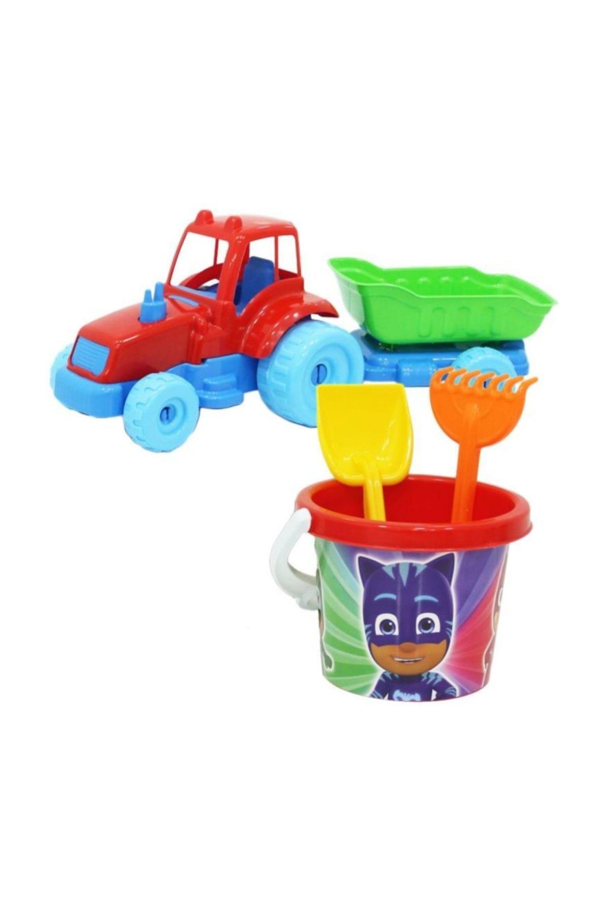 Dede Pj Masks Traktör Plaj Set