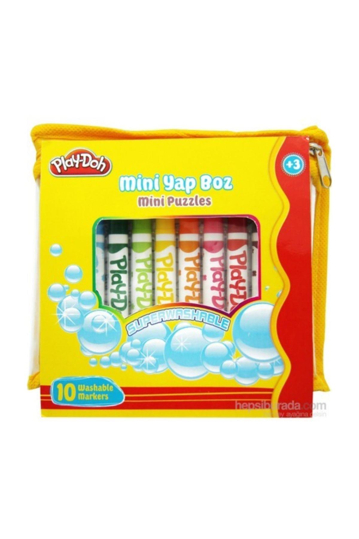 Play-Doh Keçeli Kalem Mini 12 Lİ 1 Mini Puzzle PLAY-YB005