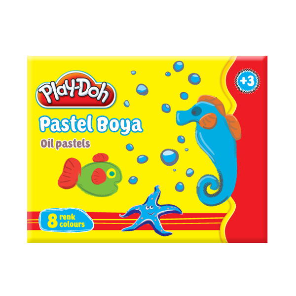 Play-Doh Pastel Boya 8 Renk