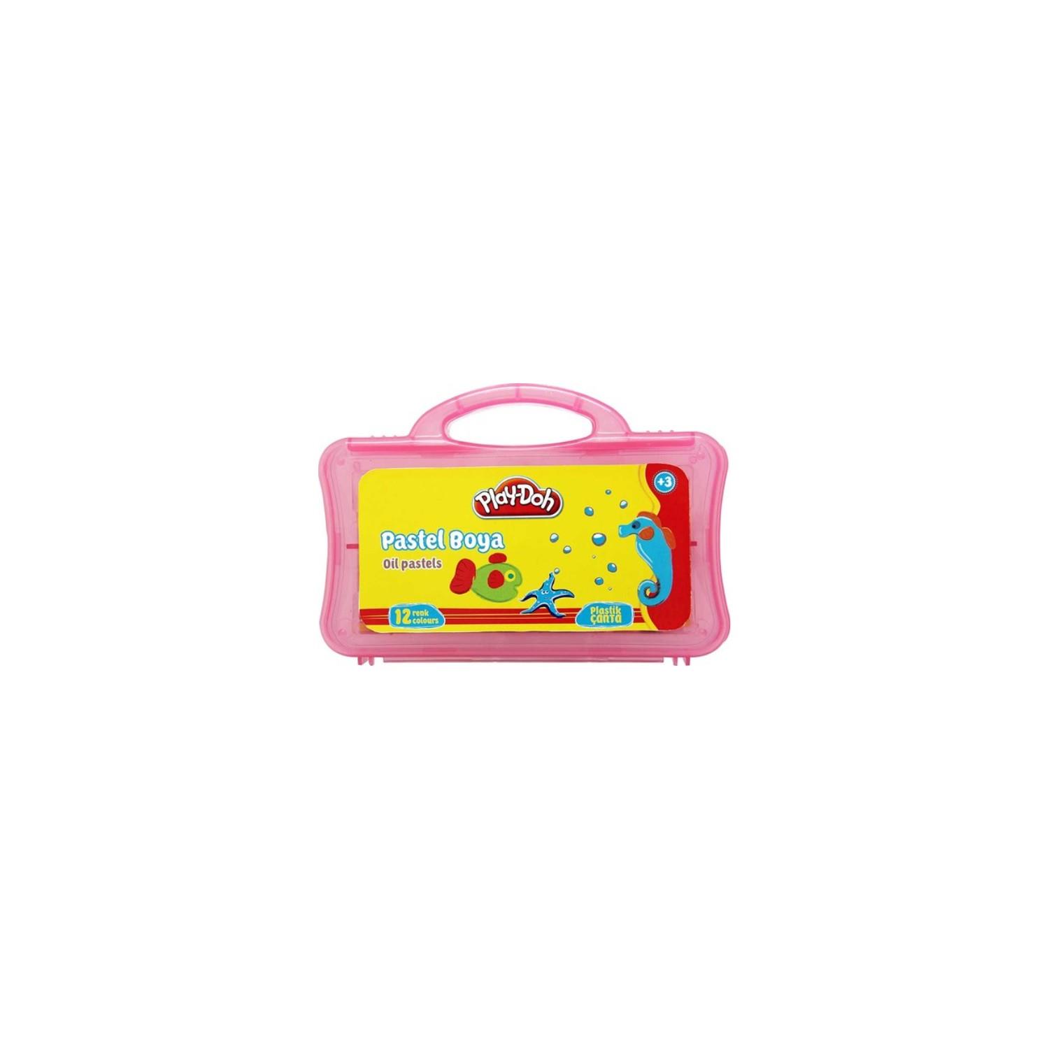 Play-Doh Pastel Boya Çantalı Plastik 12 Renk