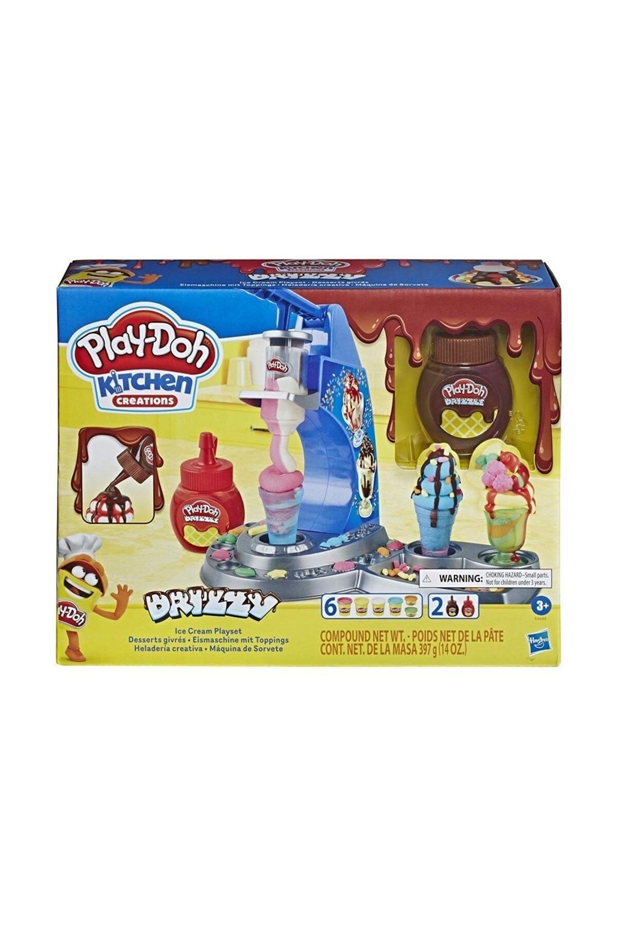 Play-Doh Yaratıcı Mutfağım Renkli Dondurma Dükkanım