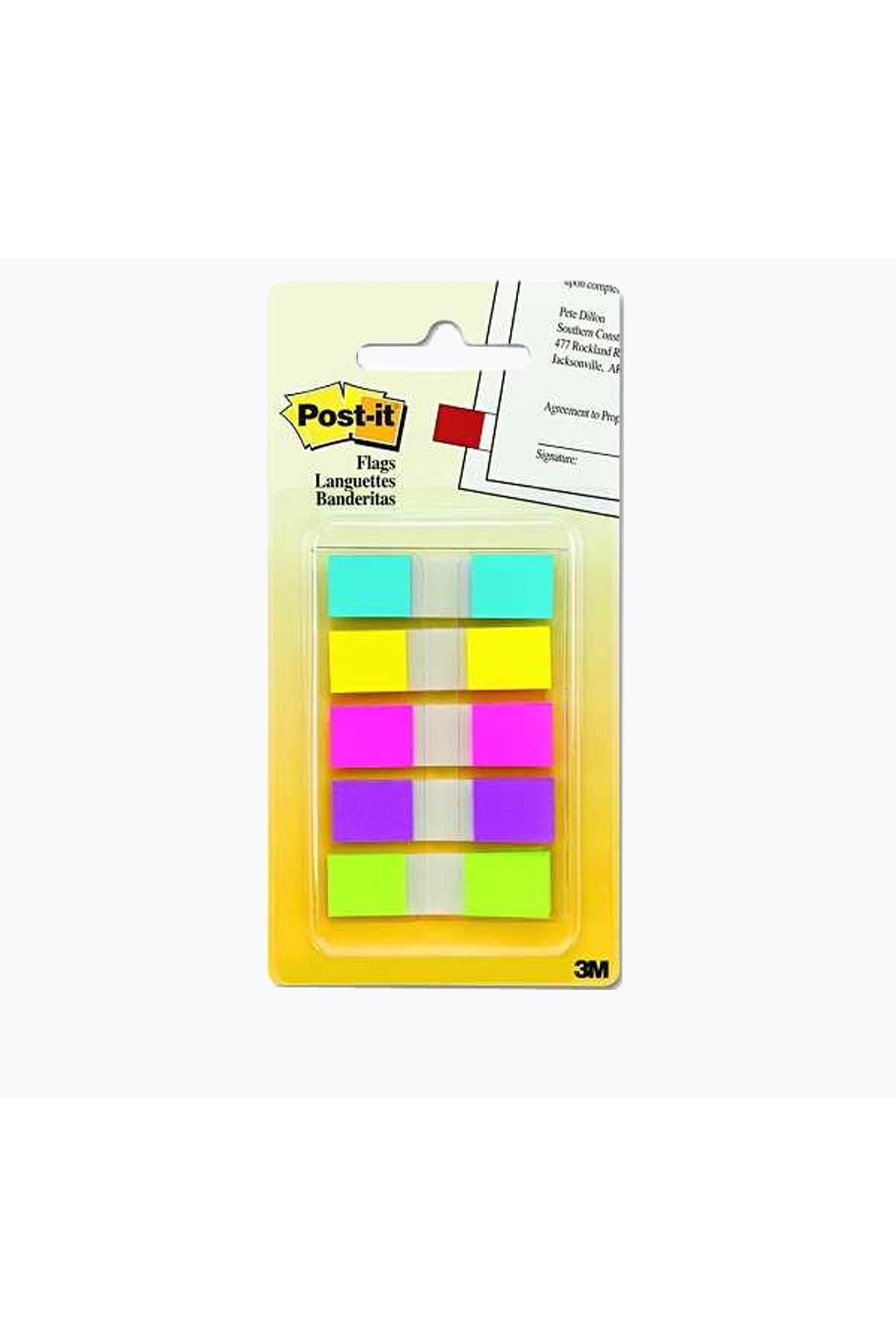 Post-it İndeks 20 Yaprak 12x44 5 Renk