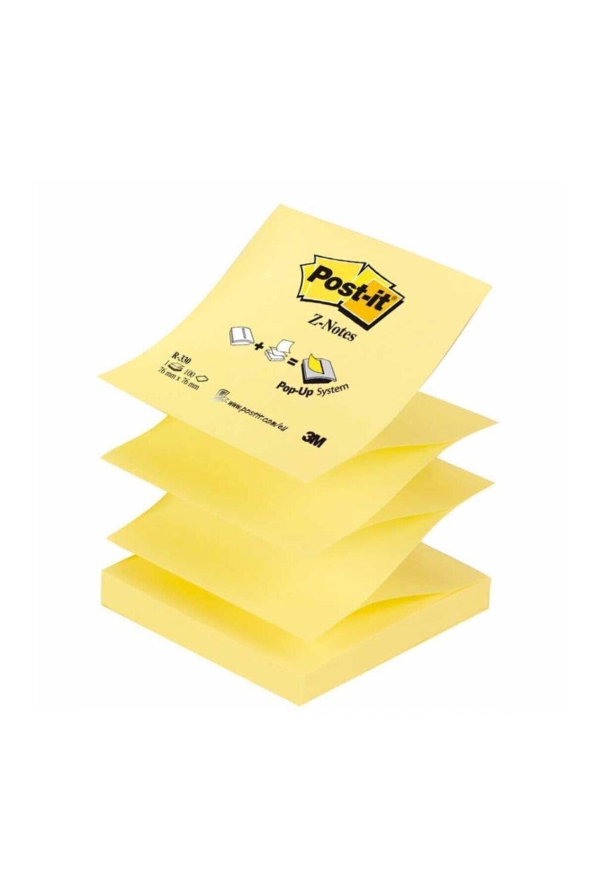 Post-it Yapışkanlı Not Kağıdı Z-Notes 100 Lü 76x76 Mm Sarı