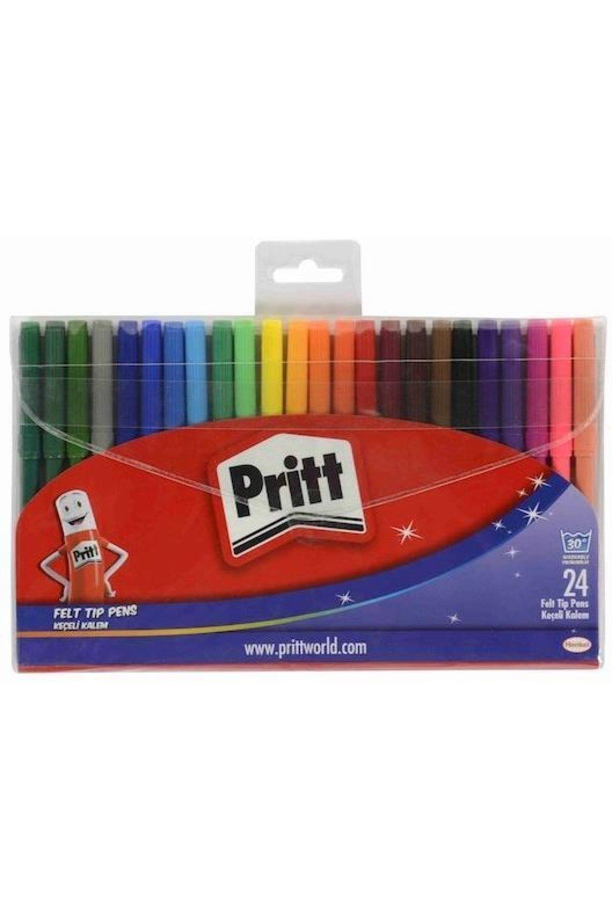 Pritt Keçeli Boya Kalemi 24 Renk 1774252