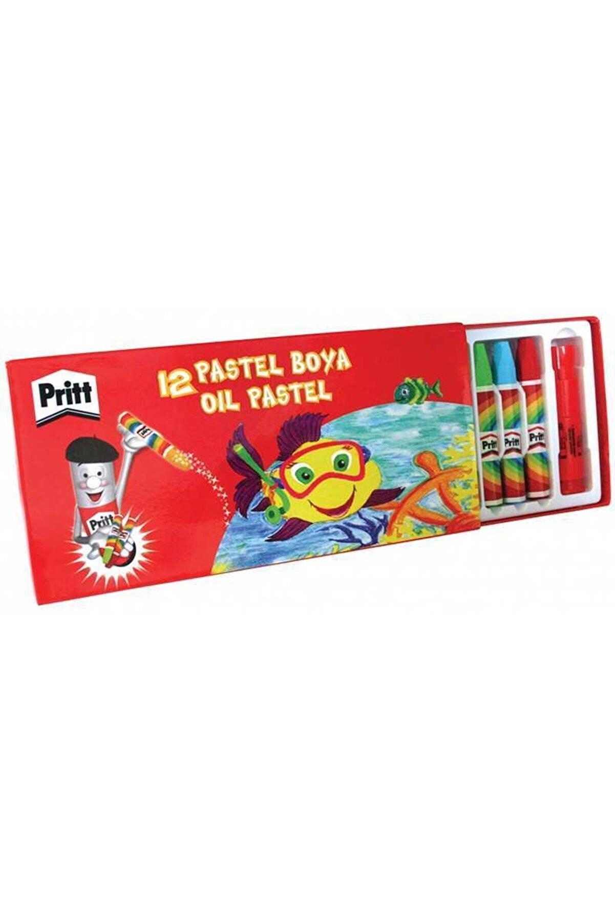 Pritt Pastel Boya Karton Kutu 12 Renk